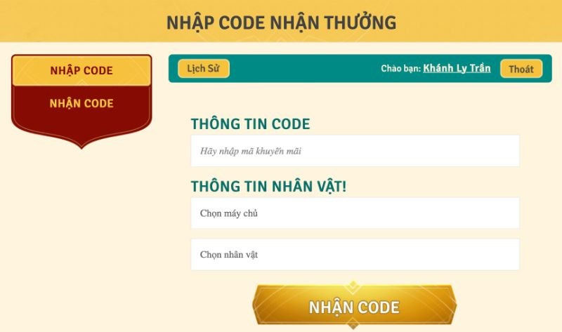 Hướng Dẫn Nhập Code Kiếm Thế Origin Mới Nhất 2024