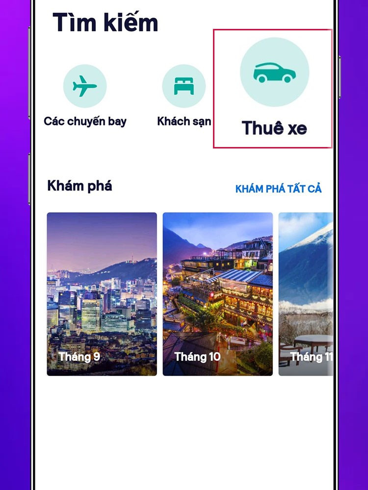 Thuê xe tự lái