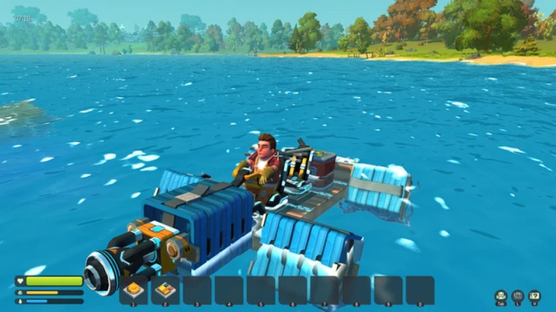 Thuyền trong Scrap Mechanic