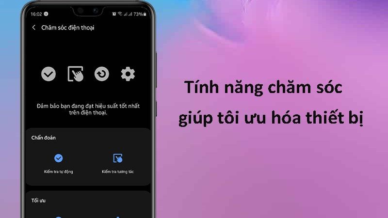 Tối ưu hóa thiết bị