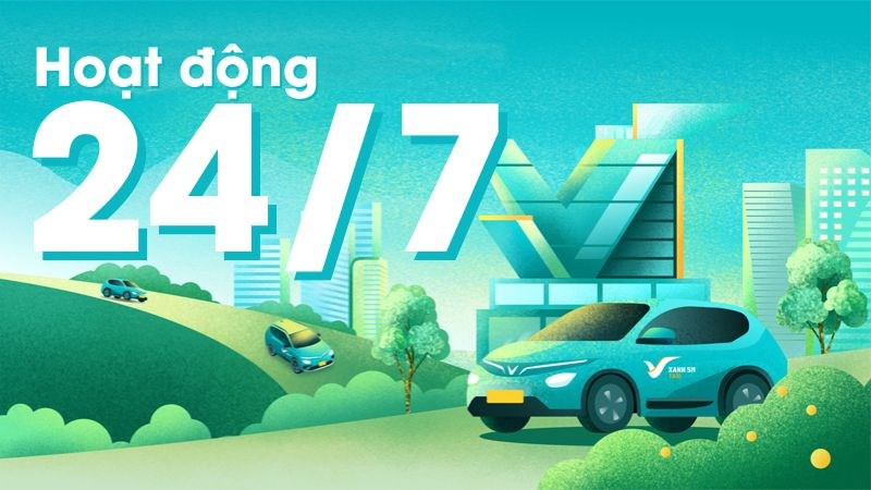 Tổng đài Xanh SM hoạt động 24/7