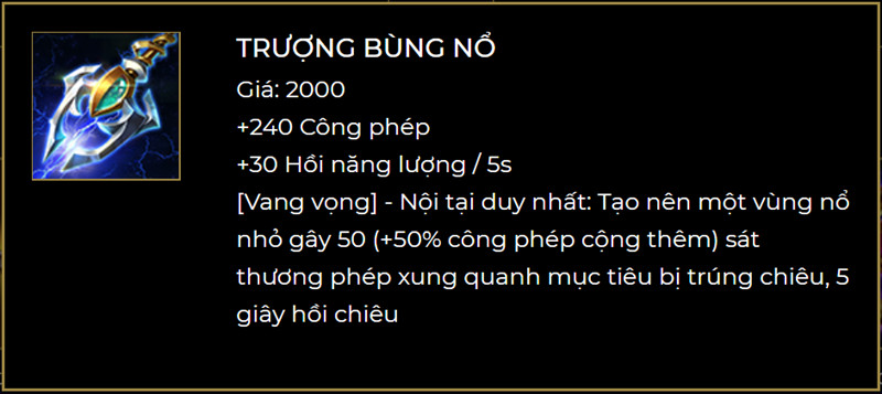 Trượng bùng nổ