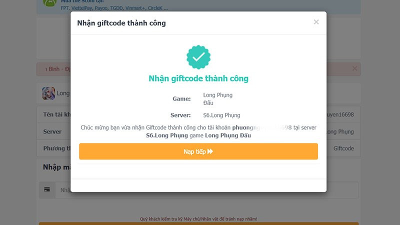 Săn Code Long Phụng Đấu VTC Mobile Mới Nhất và Cách Nhập Code Chi Tiết