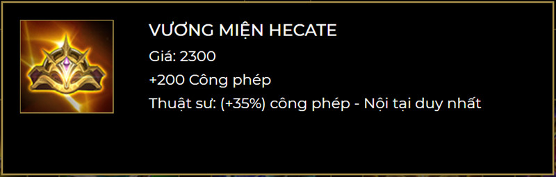 Vương miện Hecate