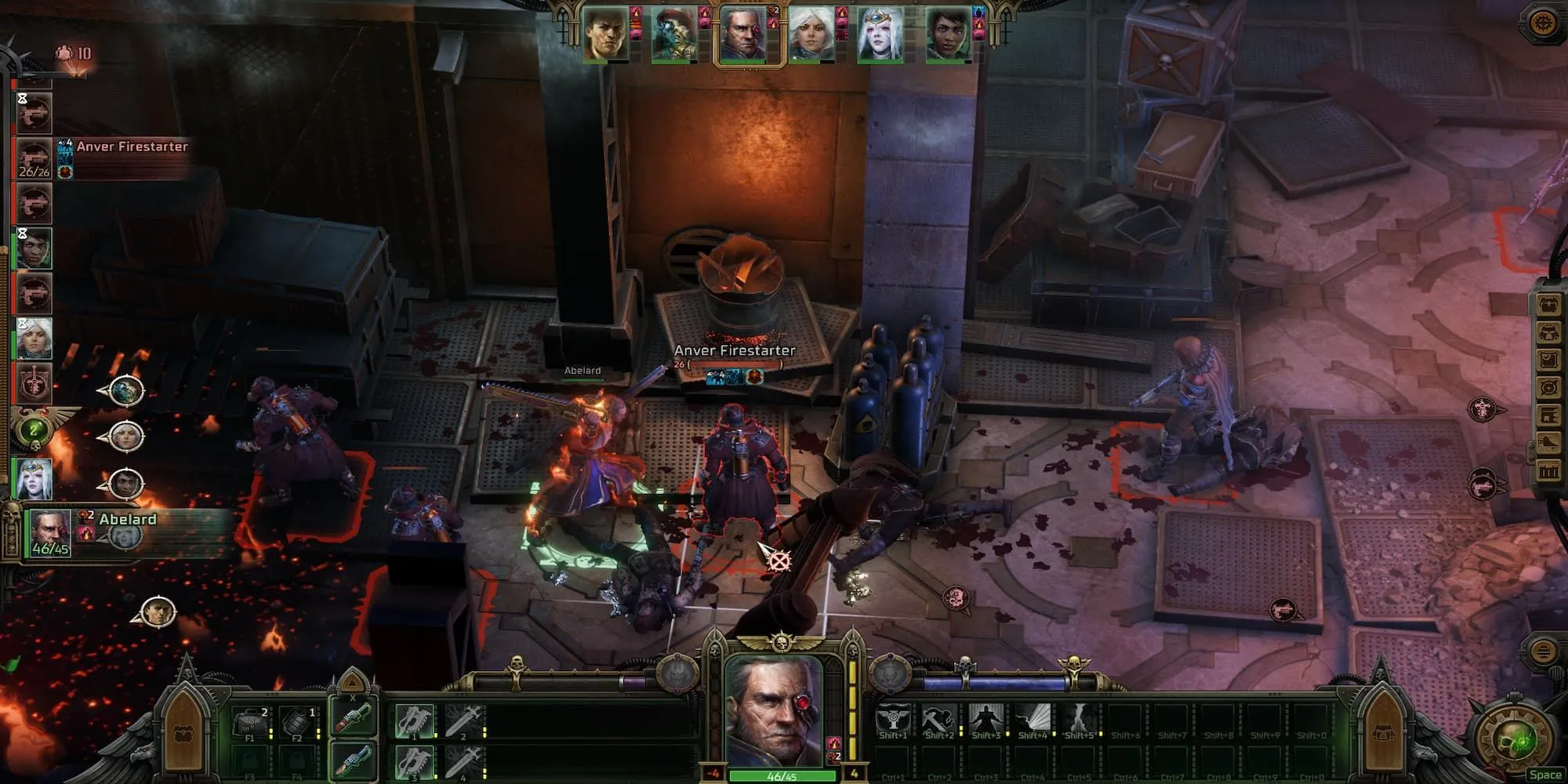 A Character Using A Melee Attack In Combat