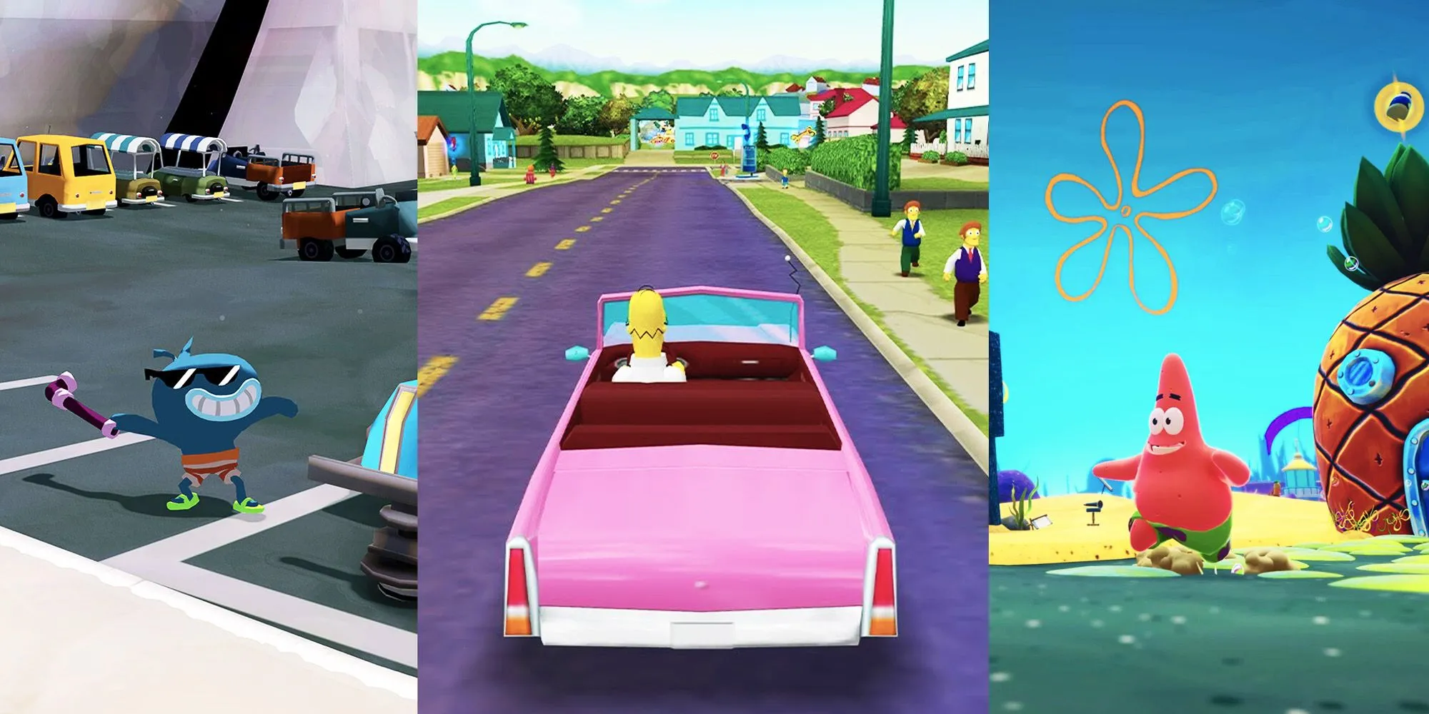 Ảnh bìa bài viết về các game tương tự GTA nhưng thân thiện hơn, cho thấy sự đa dạng của thể loại game sandbox