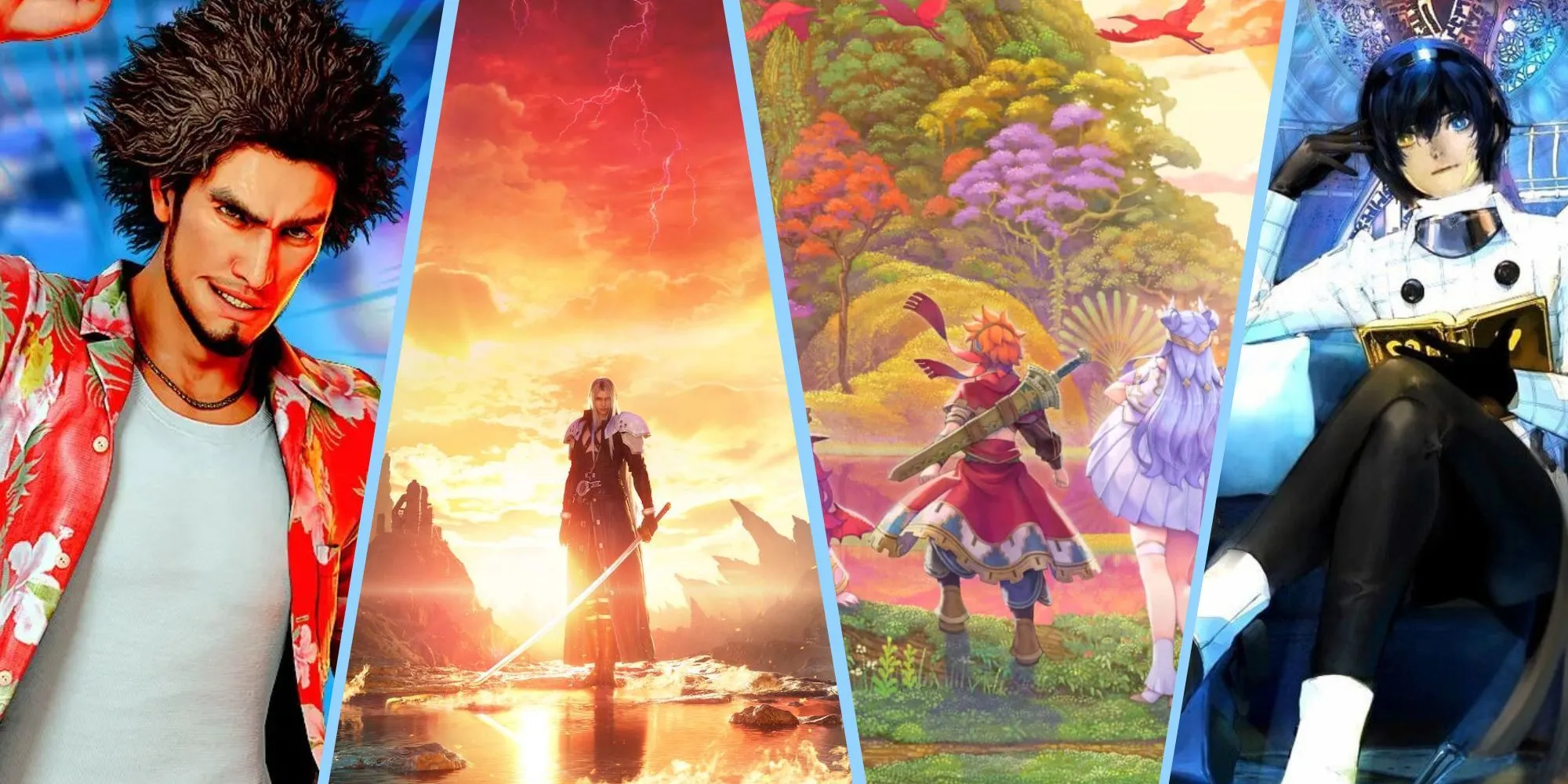 Ảnh bìa tổng hợp các tựa game JRPG nổi bật và hay nhất năm 2024