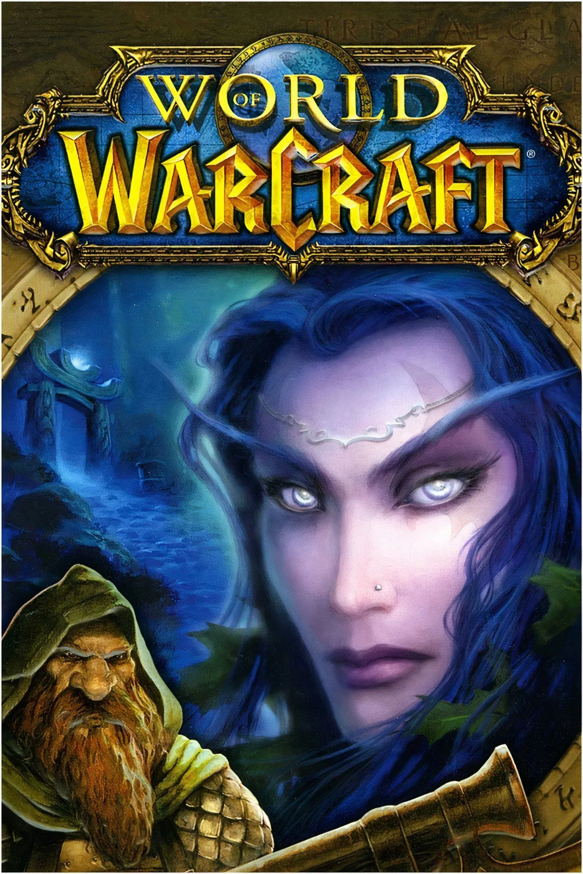 Ảnh bìa tổng hợp về World of Warcraft thể hiện không khí của game