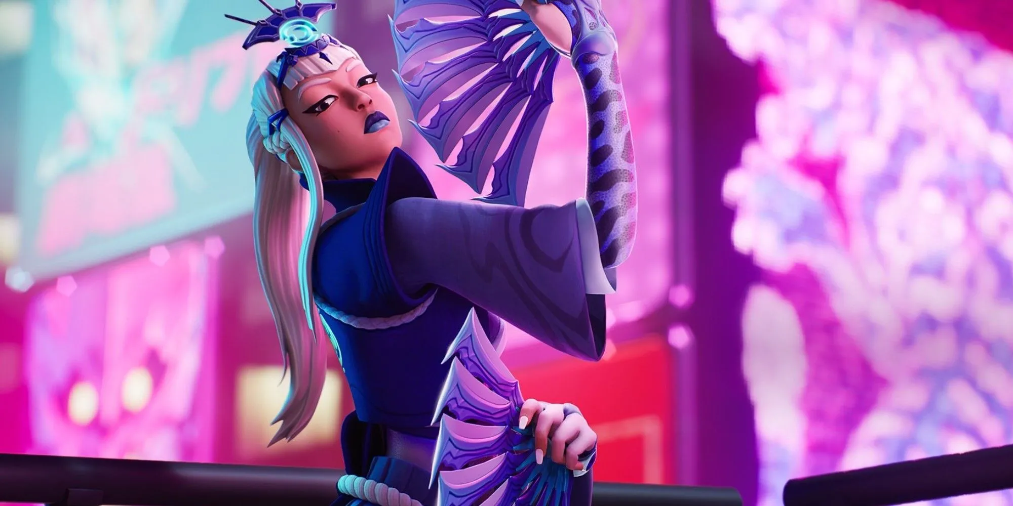 Ảnh chụp màn hình giao diện cập nhật mùa giải game Fortnite, liên quan đến tin tức về việc Apple từ chối bản cập nhật trên iOS