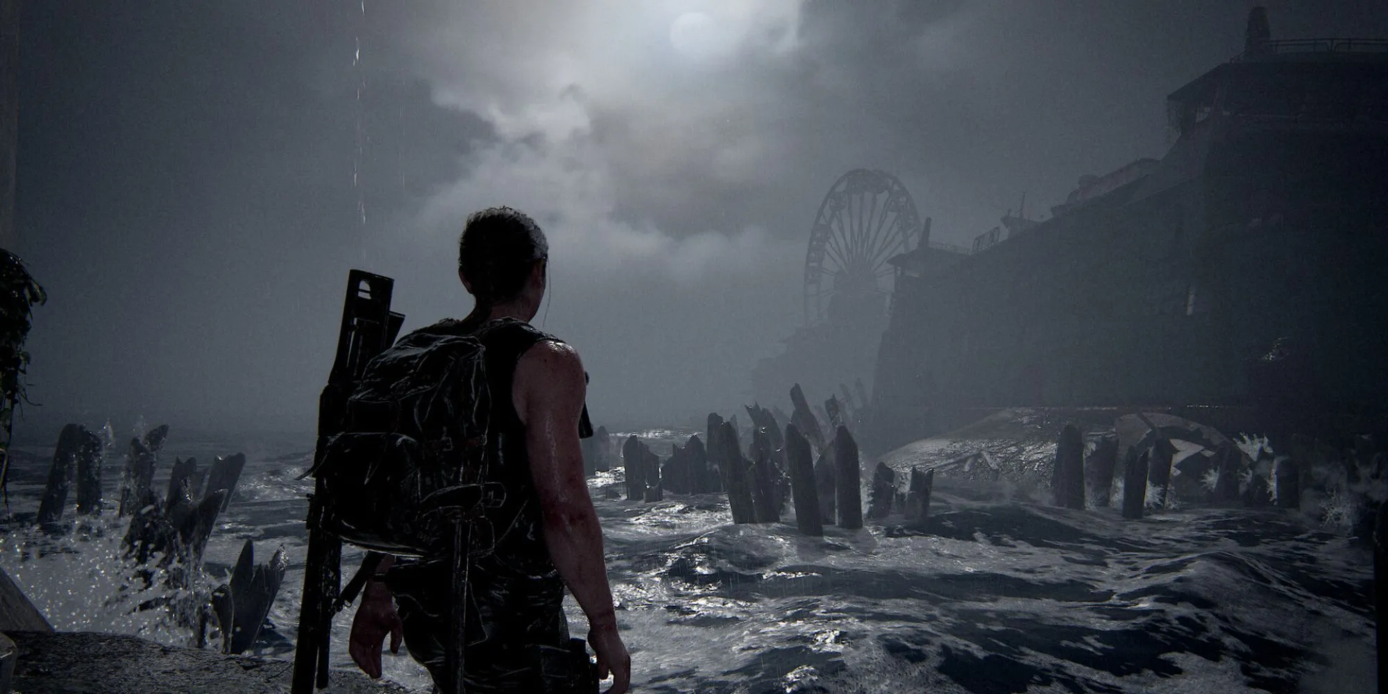 Ảnh chụp màn hình The Last of Us Part II Remastered, nhấn mạnh đồ họa và không khí game