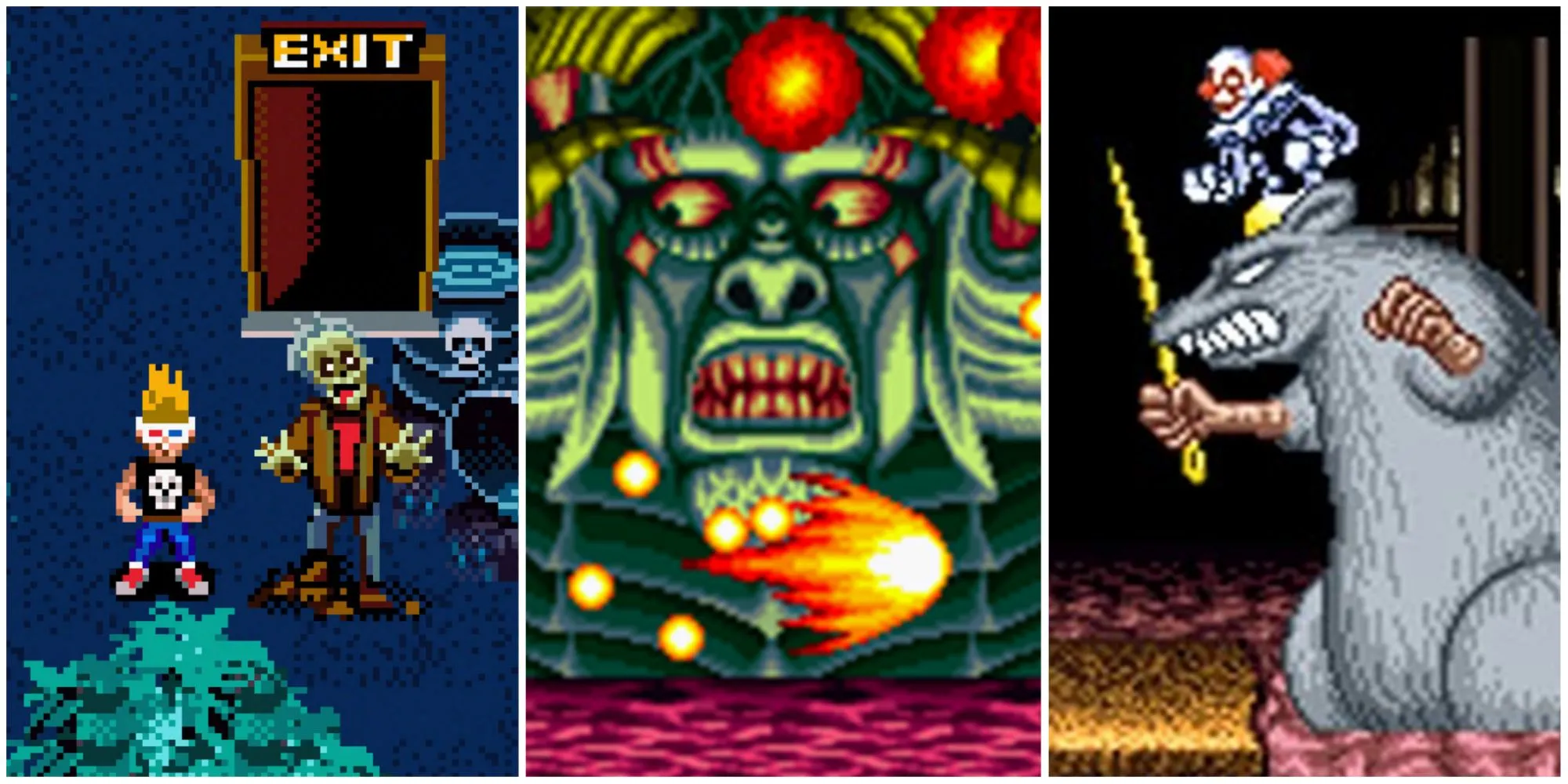 Ba tựa game SNES ít người biết Zombies At My Neighbor, Majyuuou, và Ghost Sweeper Mikami
