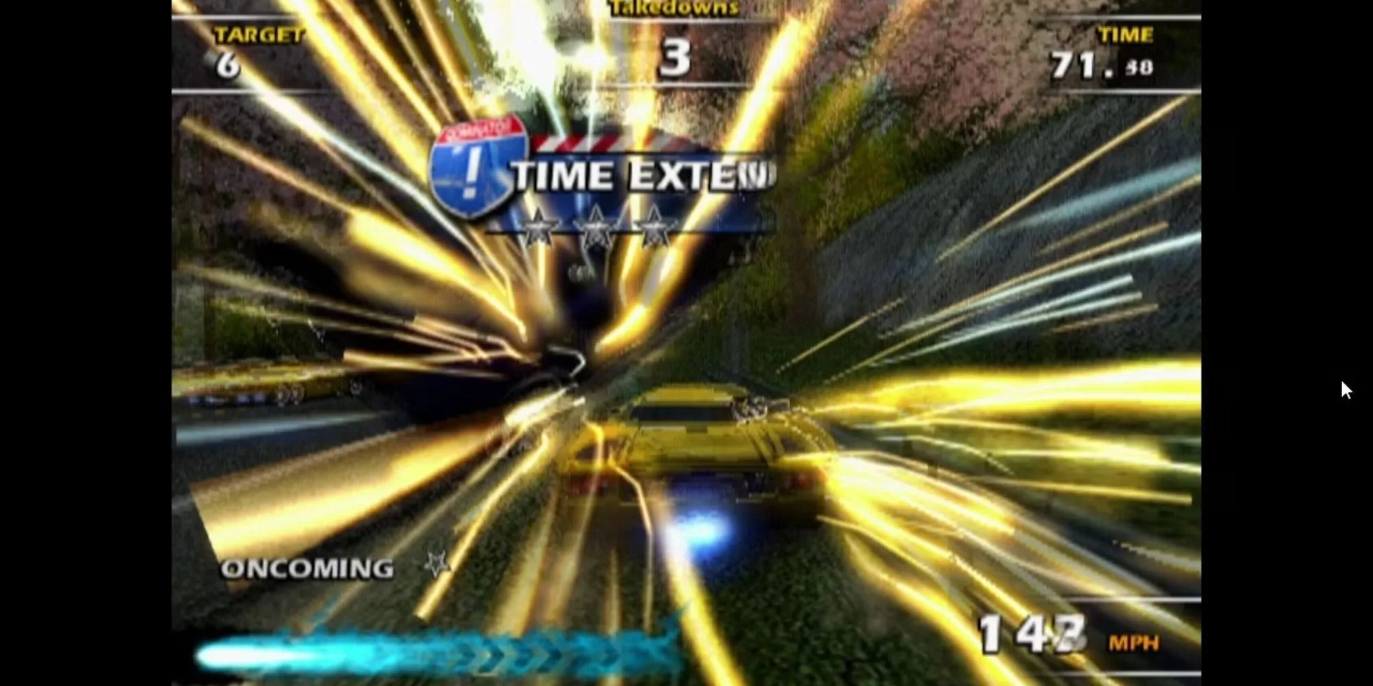 Bìa game Burnout Dominator - phiên bản gây nhiều tranh cãi