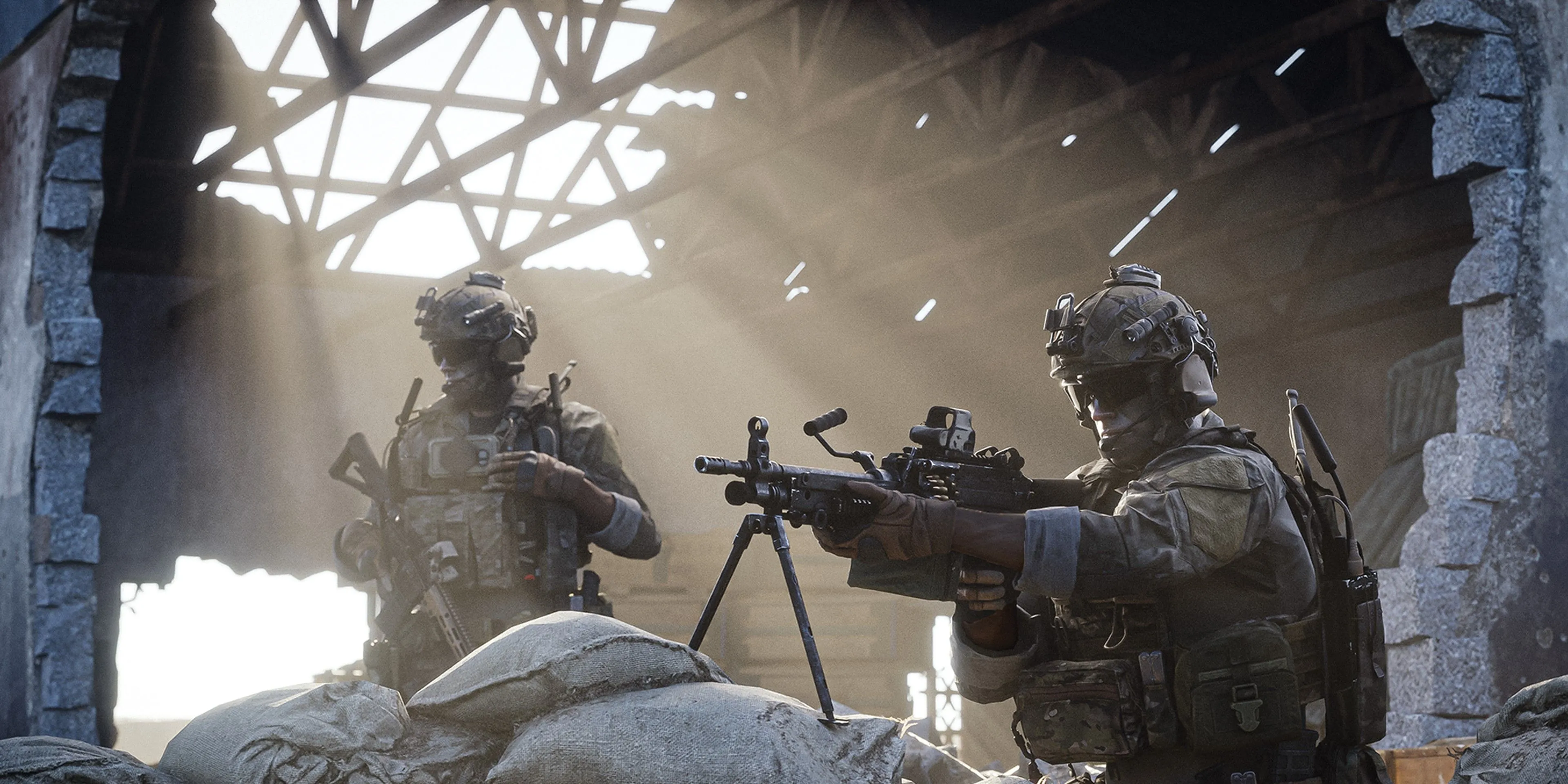 Bối cảnh chiến trường và hiệu ứng ánh sáng trong game Bellum