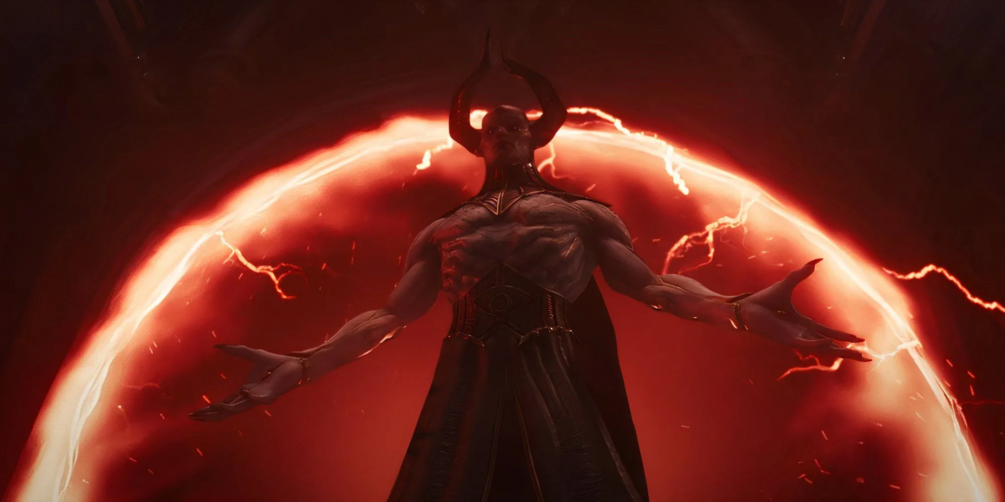 Bối cảnh địa ngục đầy rẫy quái vật trong Doom The Dark Ages
