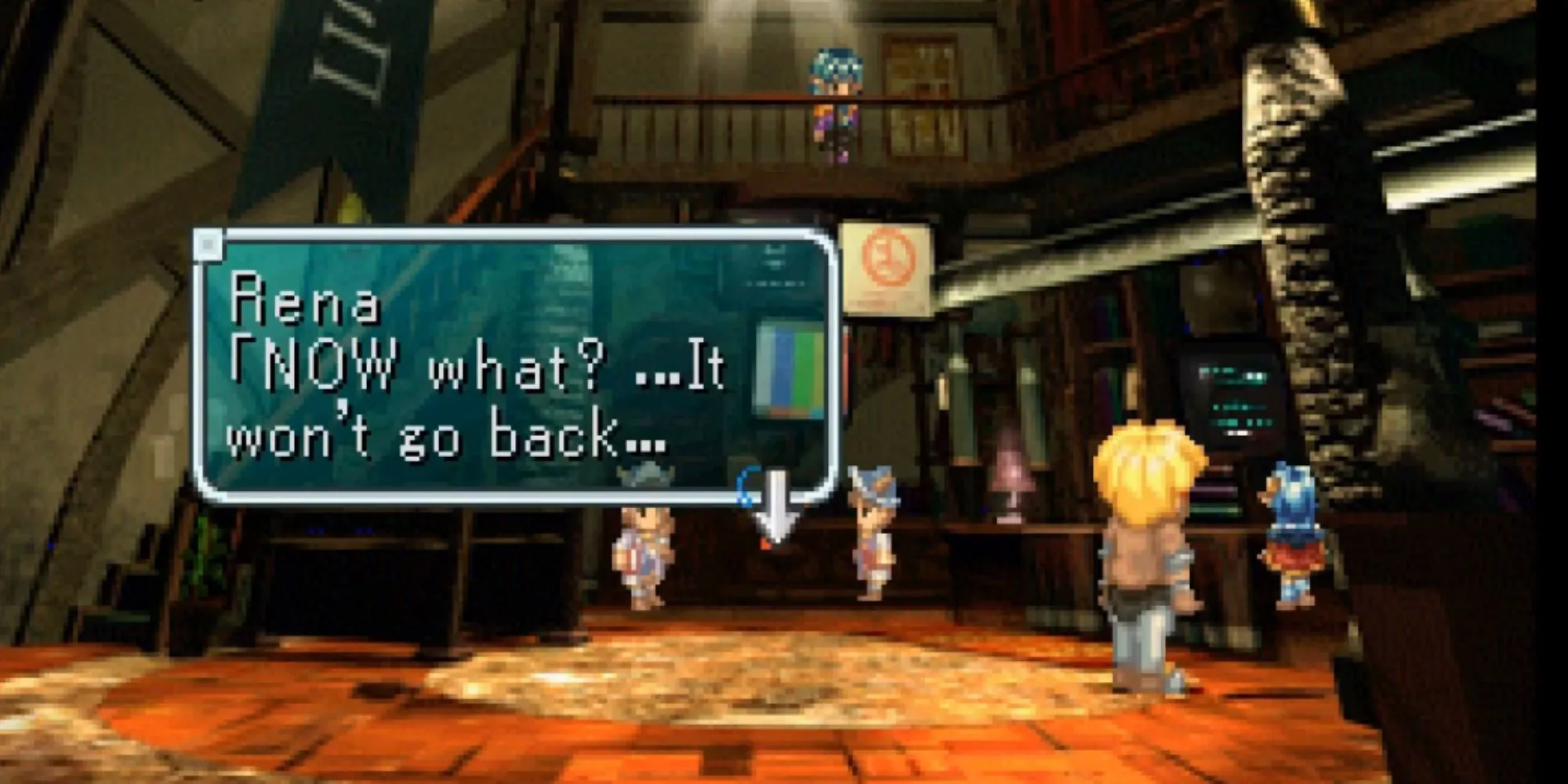 Bối cảnh pha trộn Sci-fi và Fantasy trong game JRPG Star Ocean The Second Story PS1