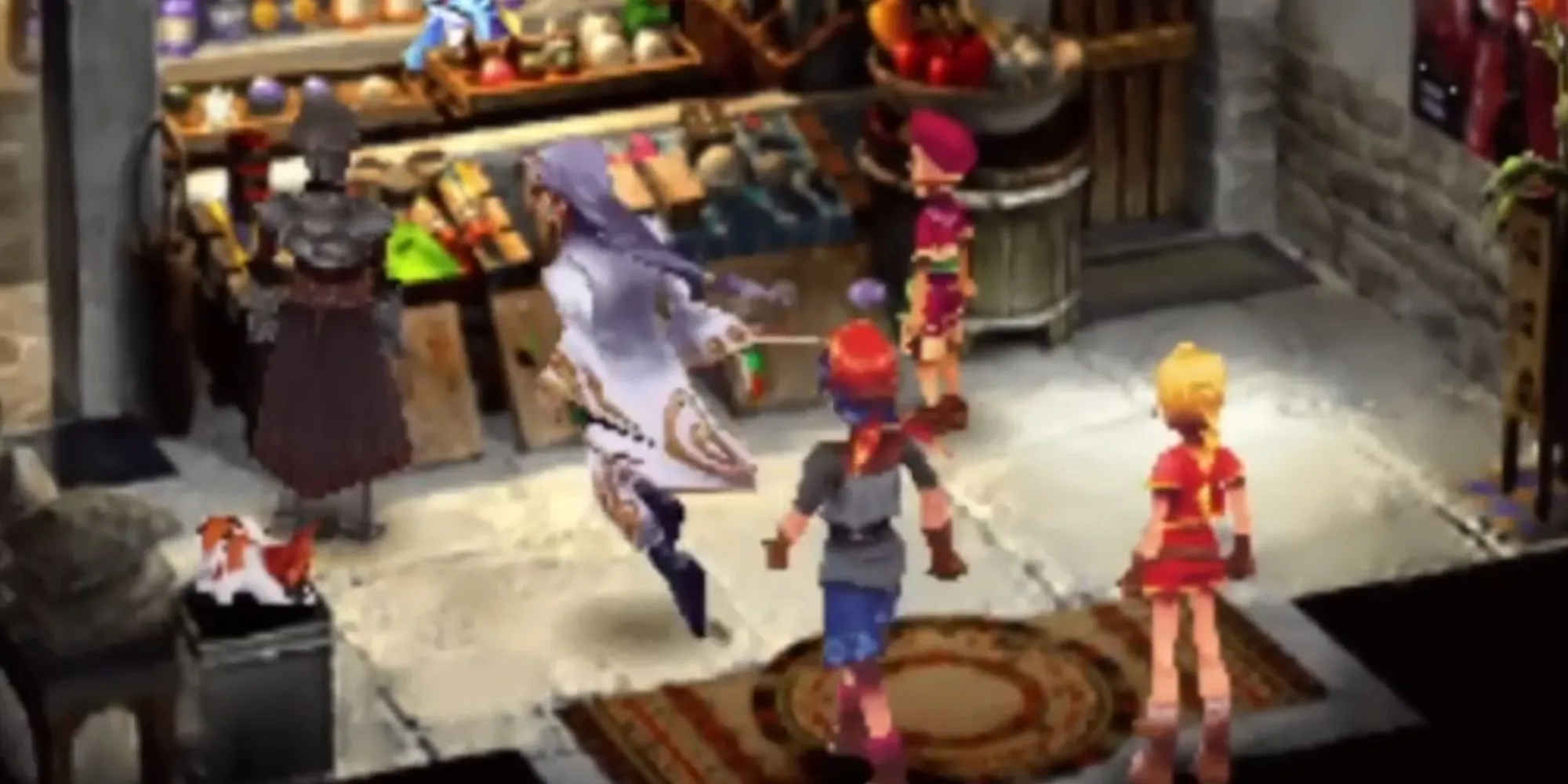 Bối cảnh song song giữa hai thế giới trong game JRPG Chrono Cross PS1