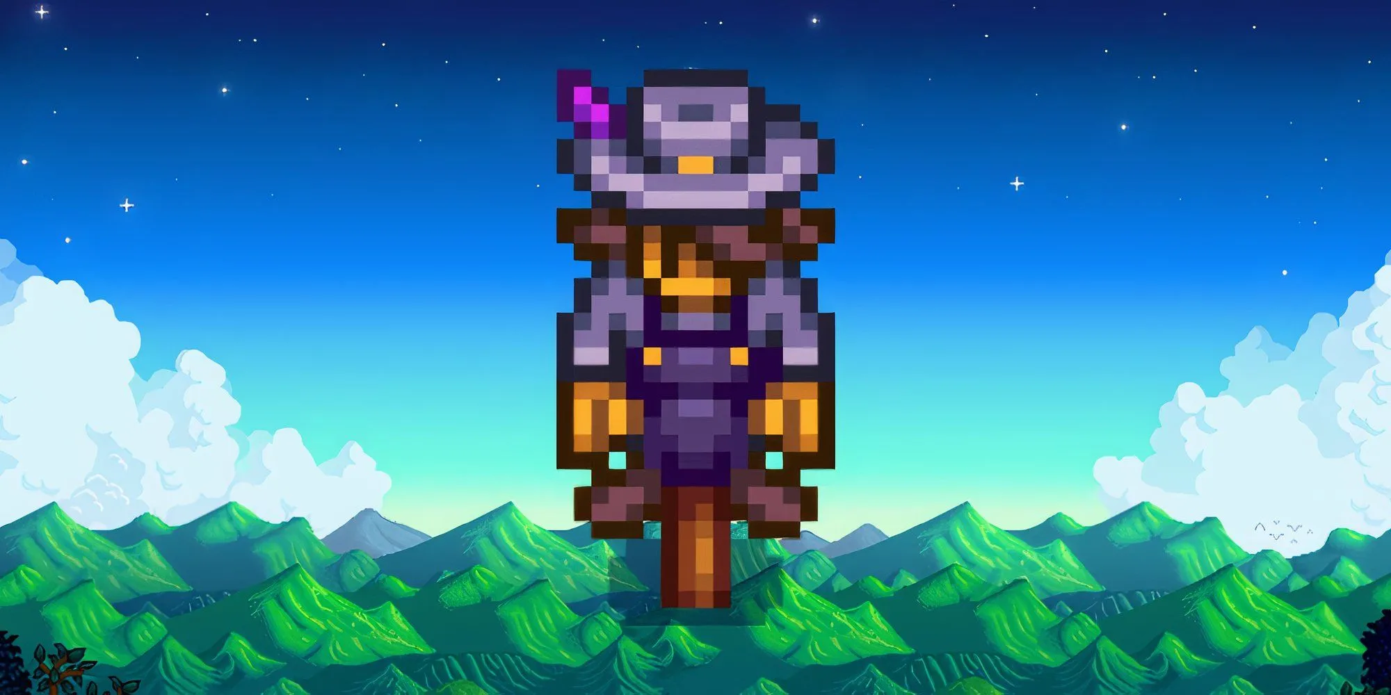 Bù nhìn Cao Cấp (Deluxe Scarecrow) trong Stardew Valley, phần thưởng khi sưu tập đủ 8 Bù nhìn hiếm