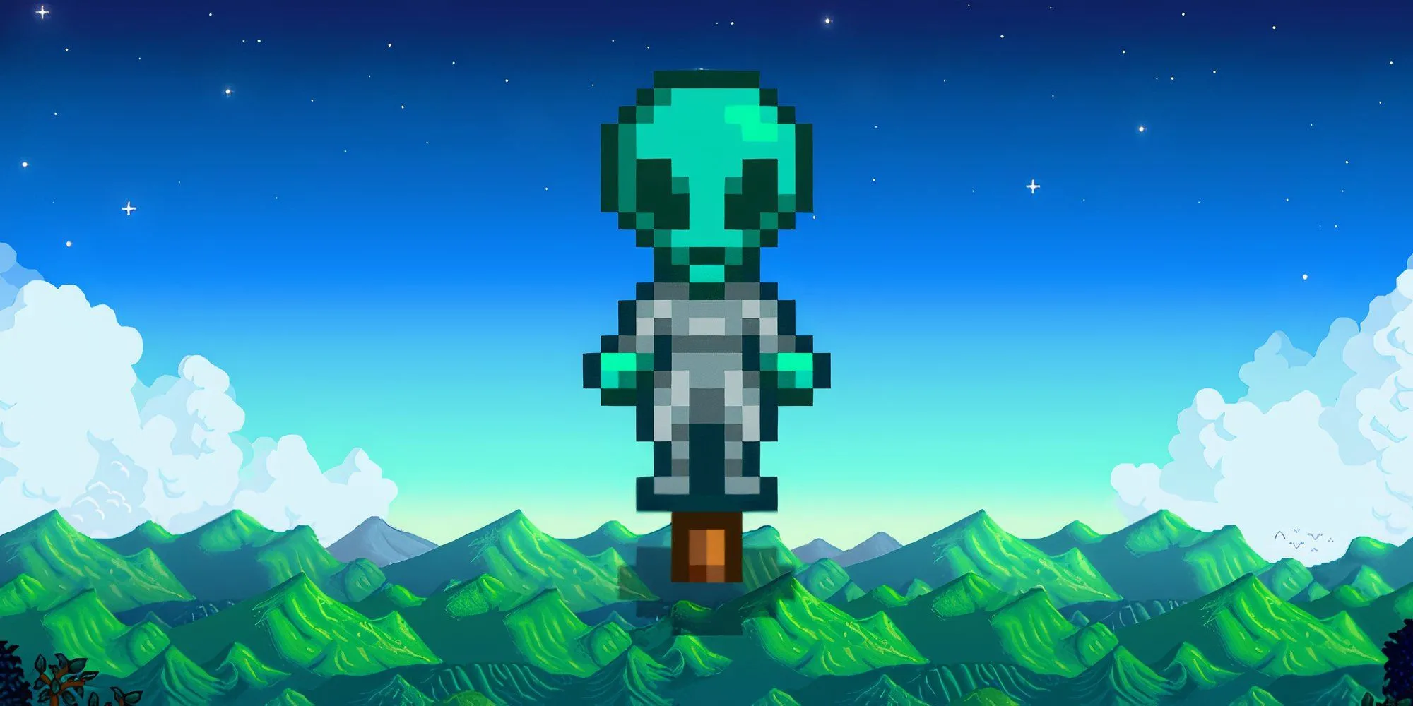 Bù nhìn hiếm số 3 hình người ngoài hành tinh, chỉ có thể mua bằng Xu Qi trong Sòng bạc Stardew Valley