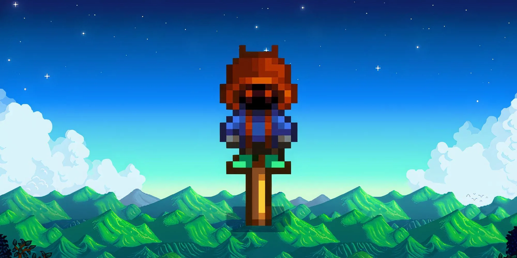 Bù nhìn hiếm số 6, bán bởi Người Lùn sau khi tặng Cuộn giấy Lùn cho bảo tàng Stardew Valley