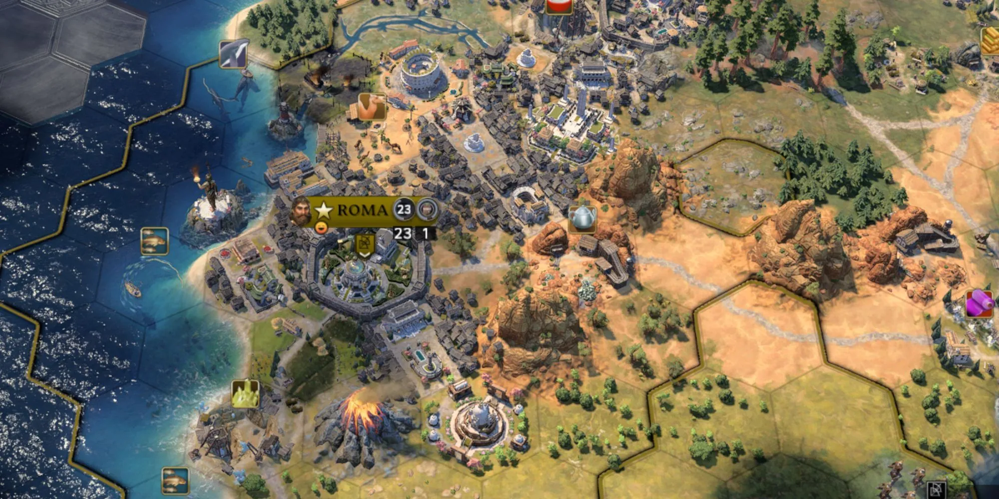 Civilization 7: Bản Vá 1.1.1 Ra Mắt - Cải Thiện UI, Cân Bằng Lãnh Đạo Gây Tranh Cãi 1 Các kỳ quan thế giới hùng vĩ trong game chiến thuật Civilization 7