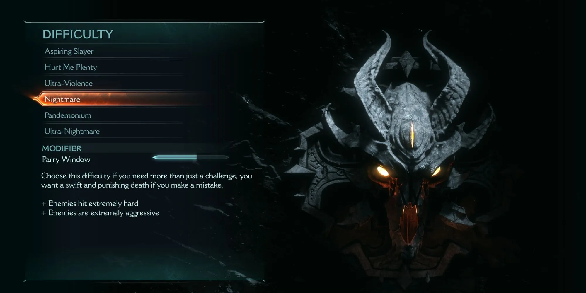 Các mức độ khó cơ bản trong game DOOM The Dark Ages