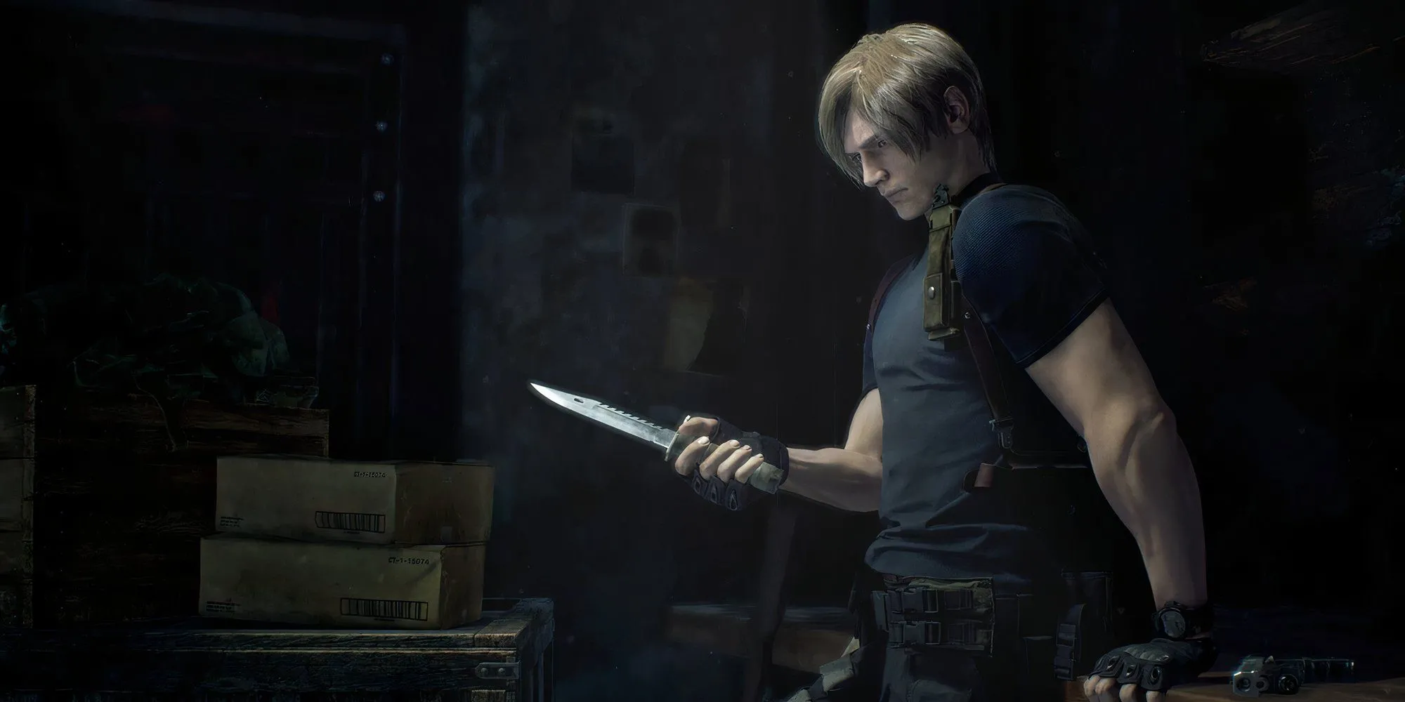 Cảnh chiến đấu trong Resident Evil 4 Remake