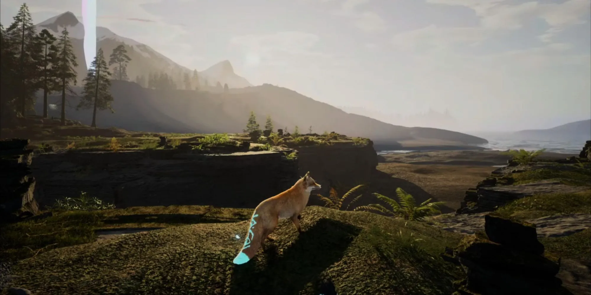 Cảnh quan tuyệt đẹp trong game Spirit of the North 2, thể hiện sự đa dạng sinh học
