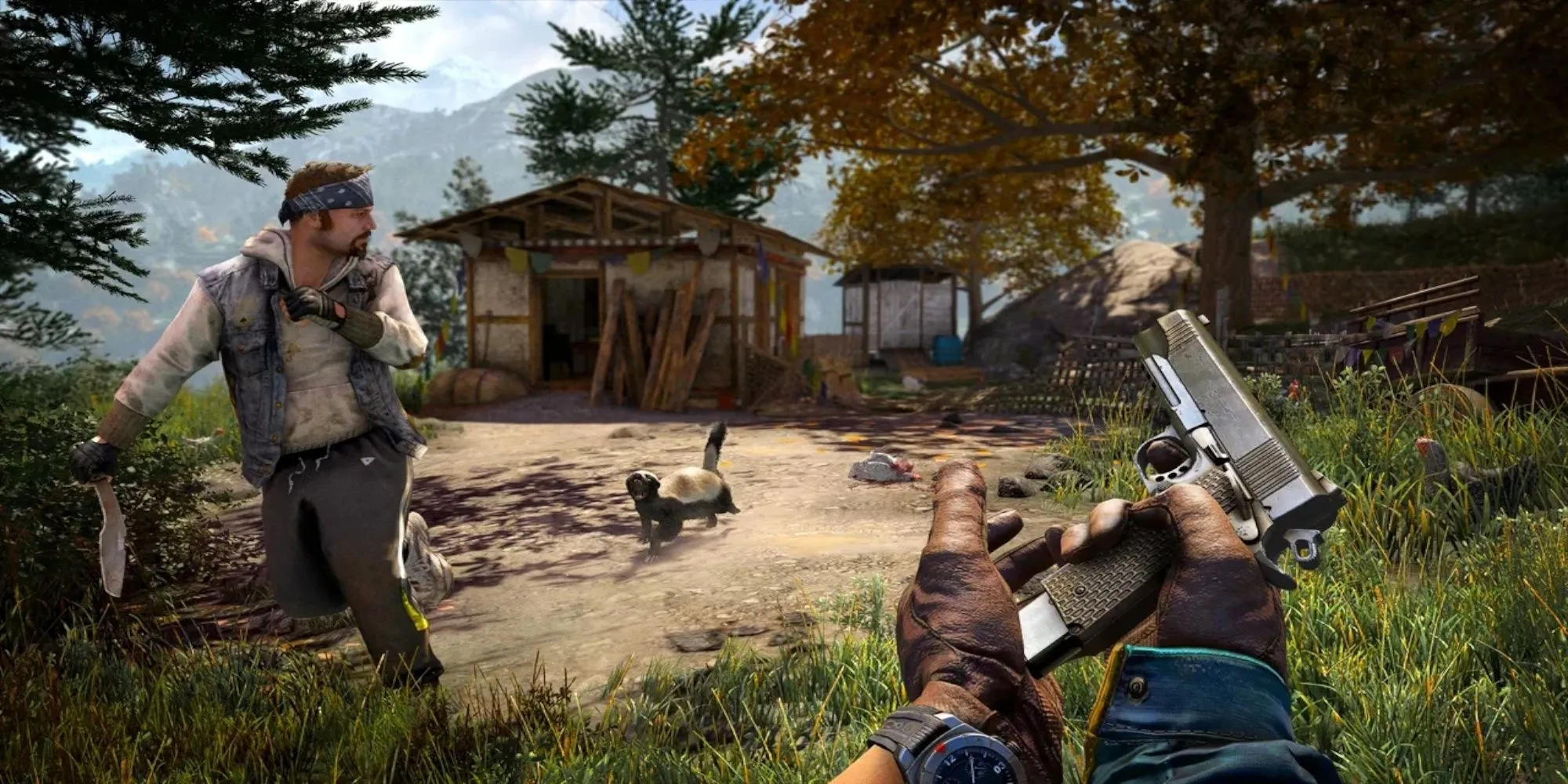 Cảnh săn bắn trong Far Cry 4