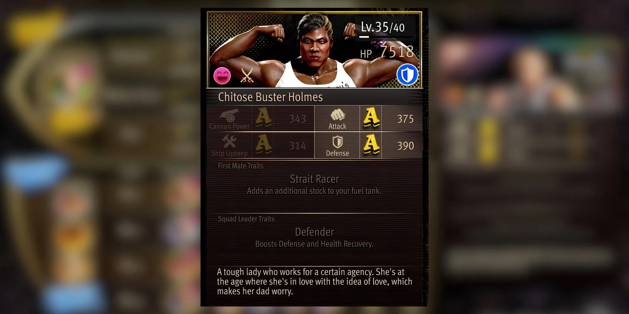 Chitose Buster Holmes, nữ thuyền viên mạnh mẽ trong Like a Dragon Pirate Yakuza