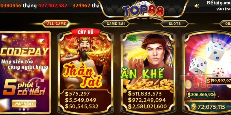 Cổng game Top88 – Sân chơi giải trí, cá cược cực cuốn hút 