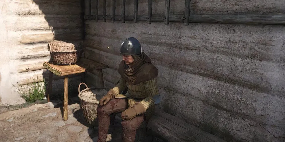 Drat suy tư ở trang trại trong Kingdom Come Deliverance 2, NPC liên quan đến nhiệm vụ The Inheritance