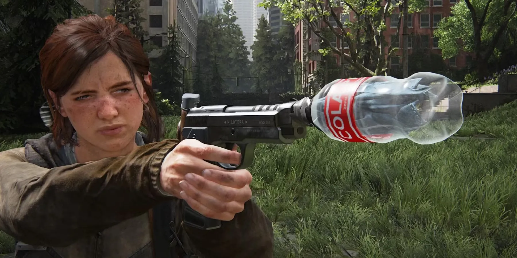 Ellie chế tạo ống giảm thanh trong The Last of Us Part 2