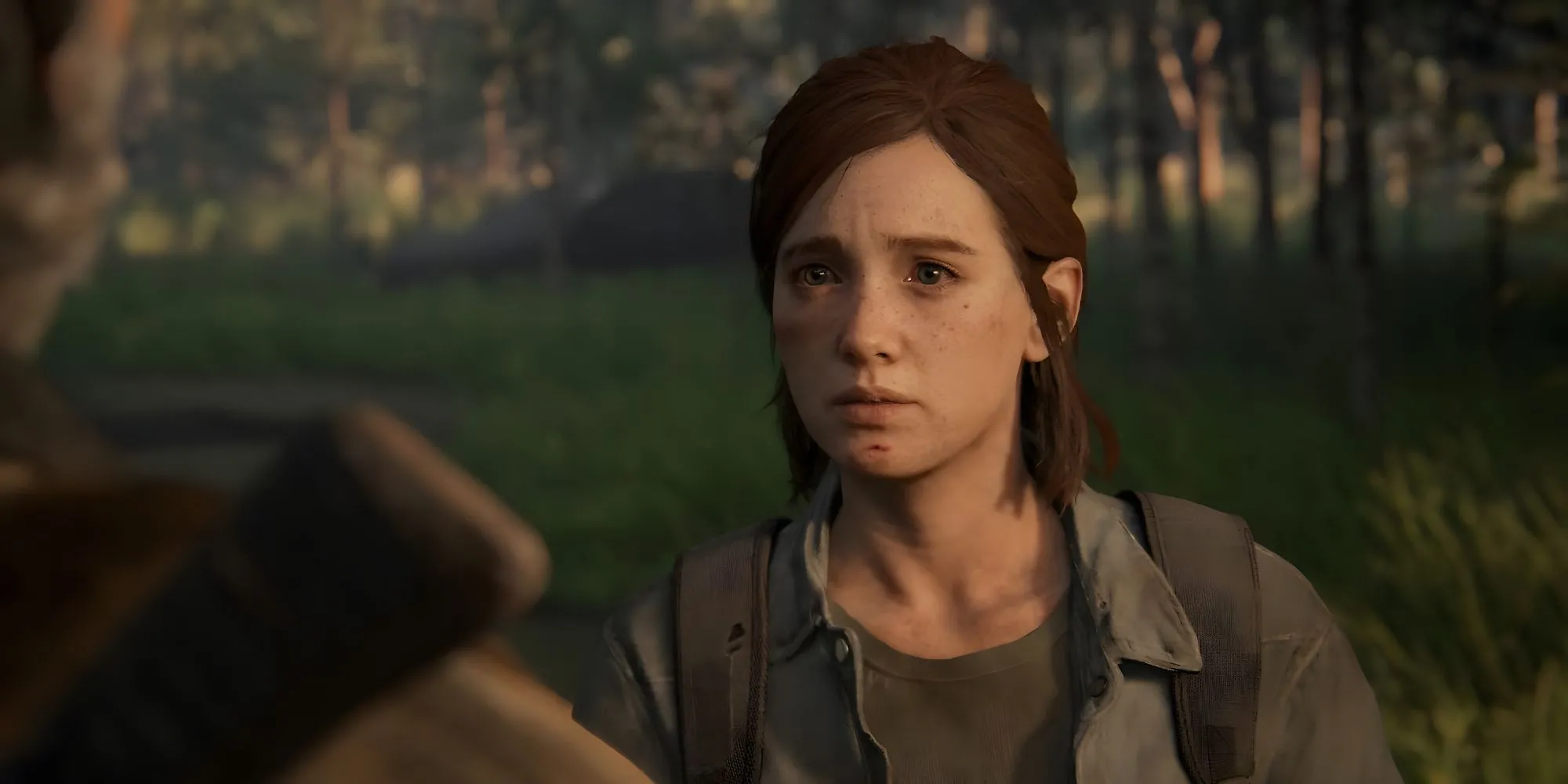 Ellie đối mặt với Joel trong một cảnh quay đầy căng thẳng của The Last of Us Part II.