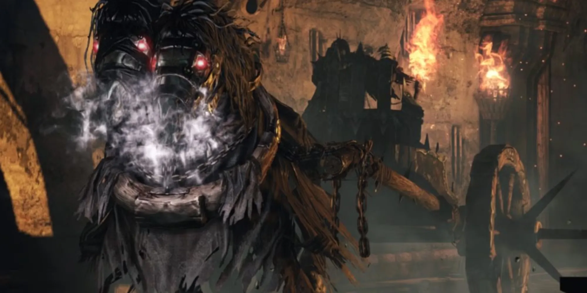 Executioner's Chariot Dark Souls 2 lao nhanh trong đấu trường