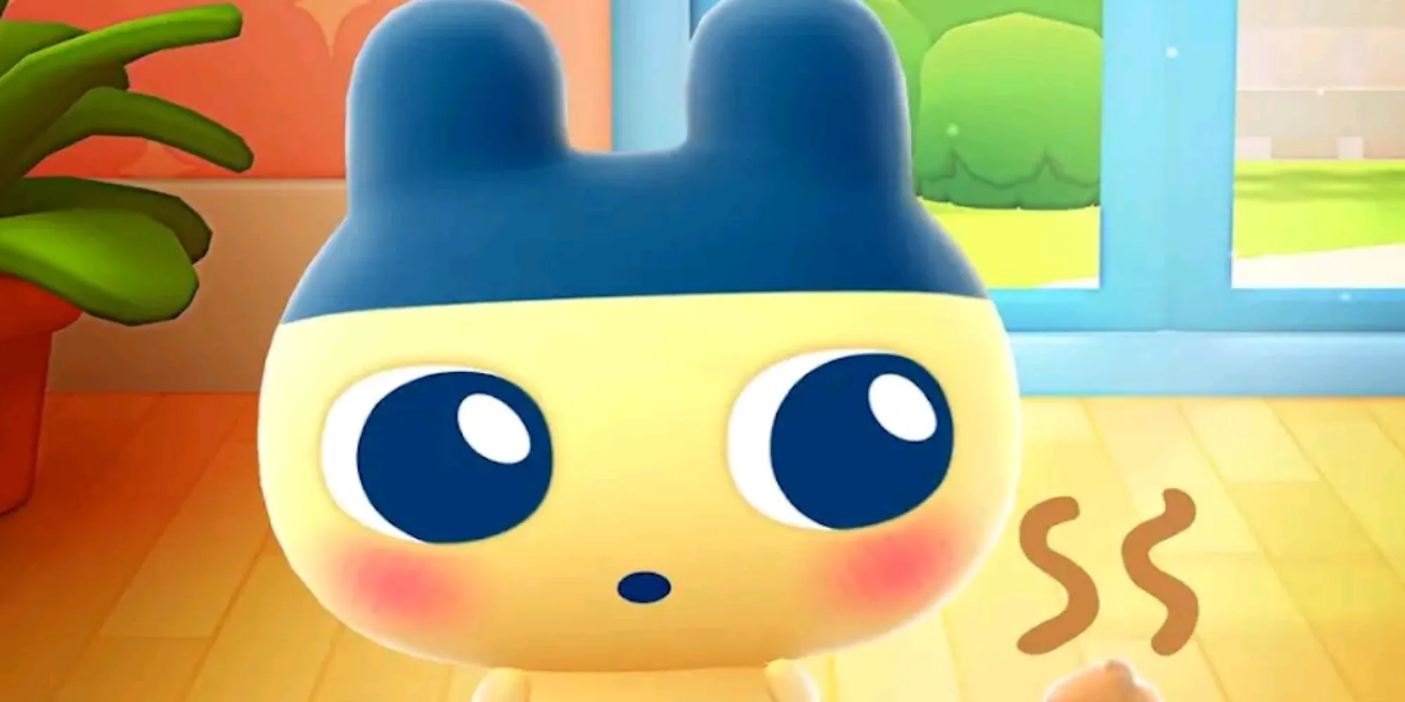 Giao diện chăm sóc thú cưng ảo trong My Tamagotchi Forever trên di động