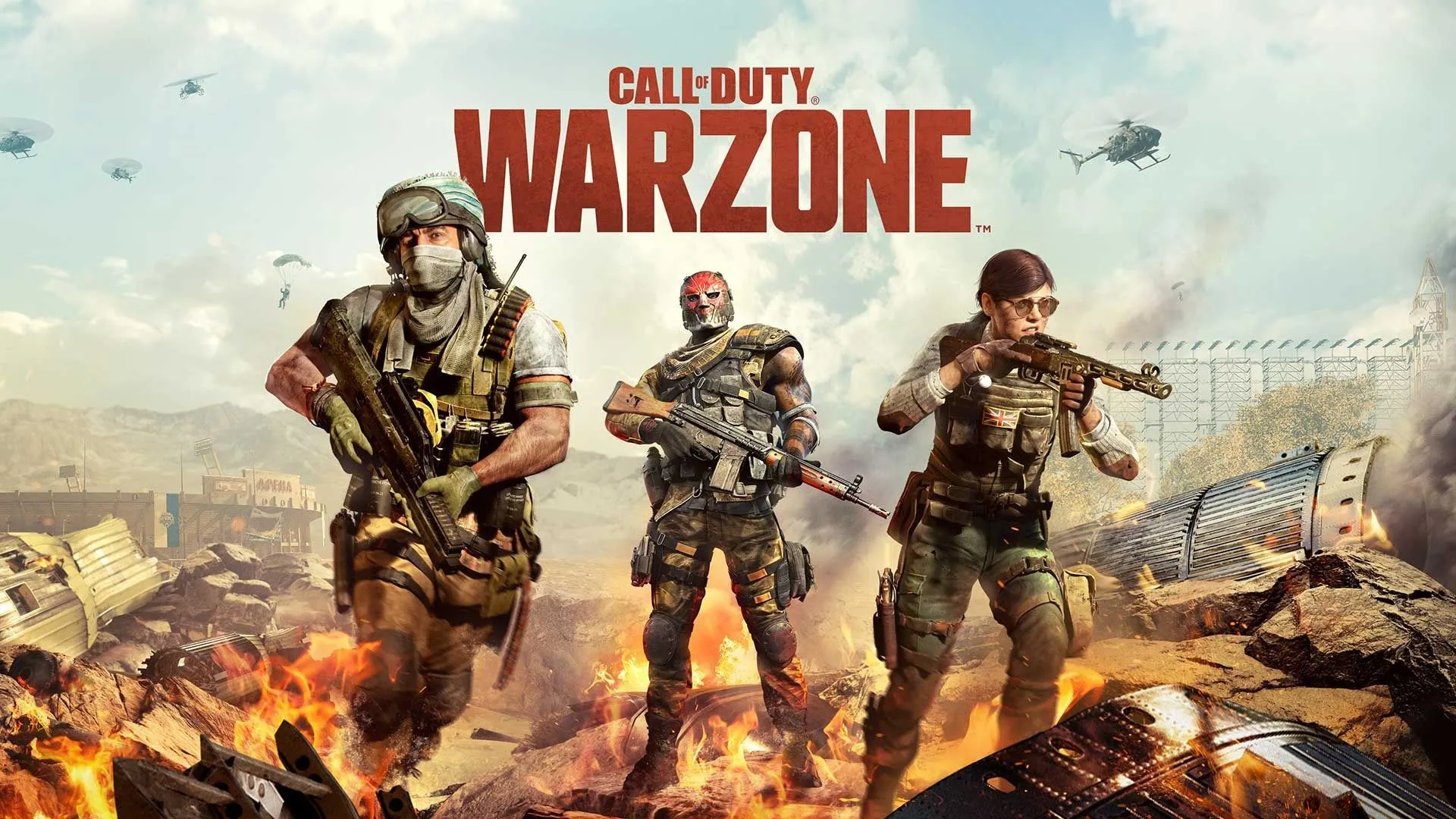 Giao diện game Call of Duty Warzone Mobile
