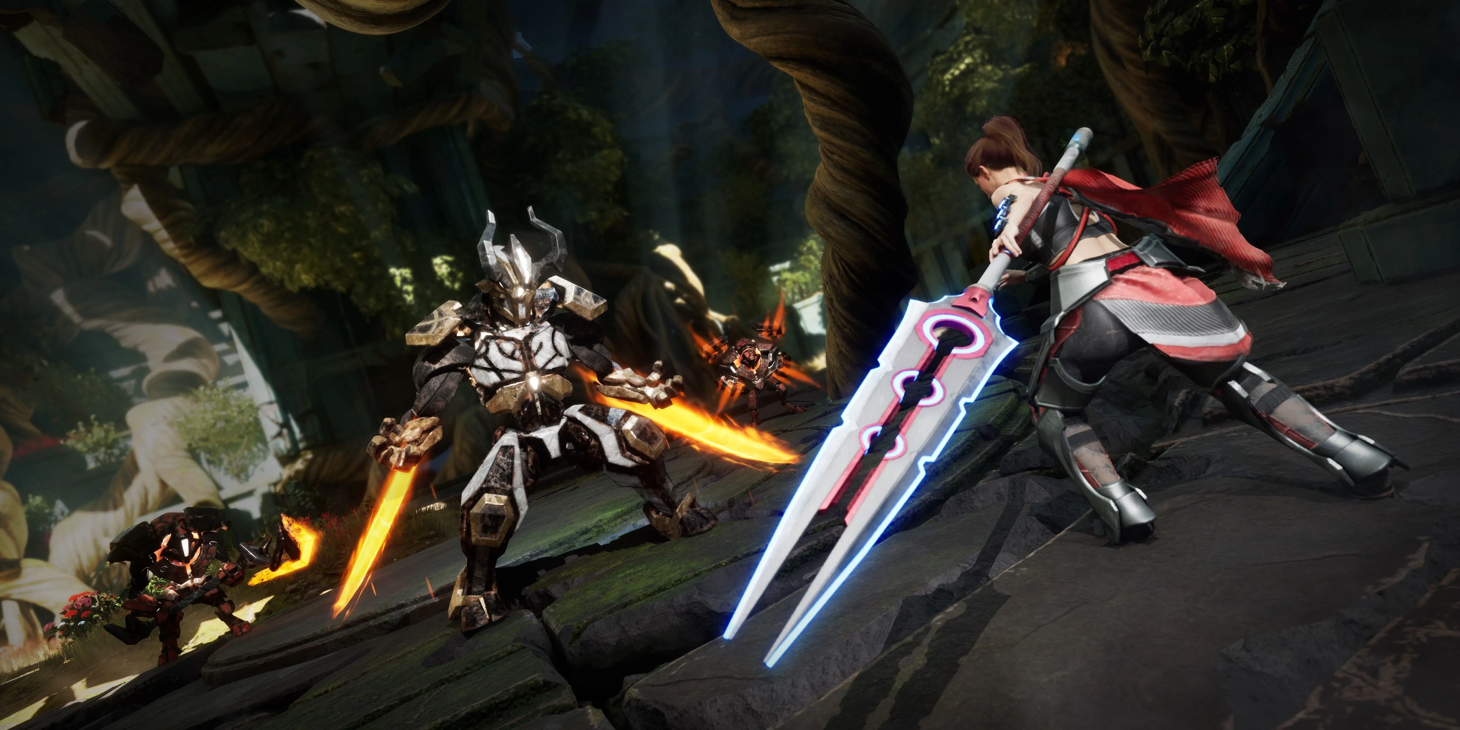 Giao diện và cảnh chiến đấu điển hình trong game ARPG Empyreal