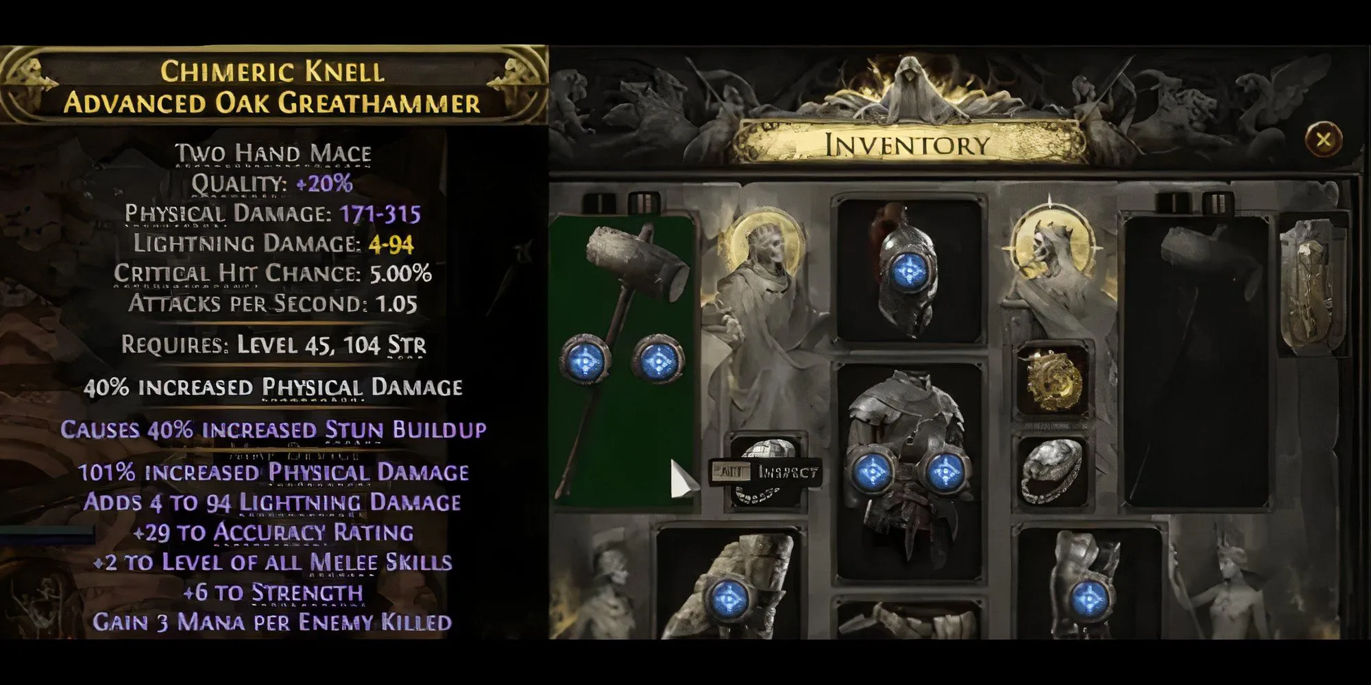 Gợi ý giáp cho build Warrior giai đoạn đầu game Path of Exile 2