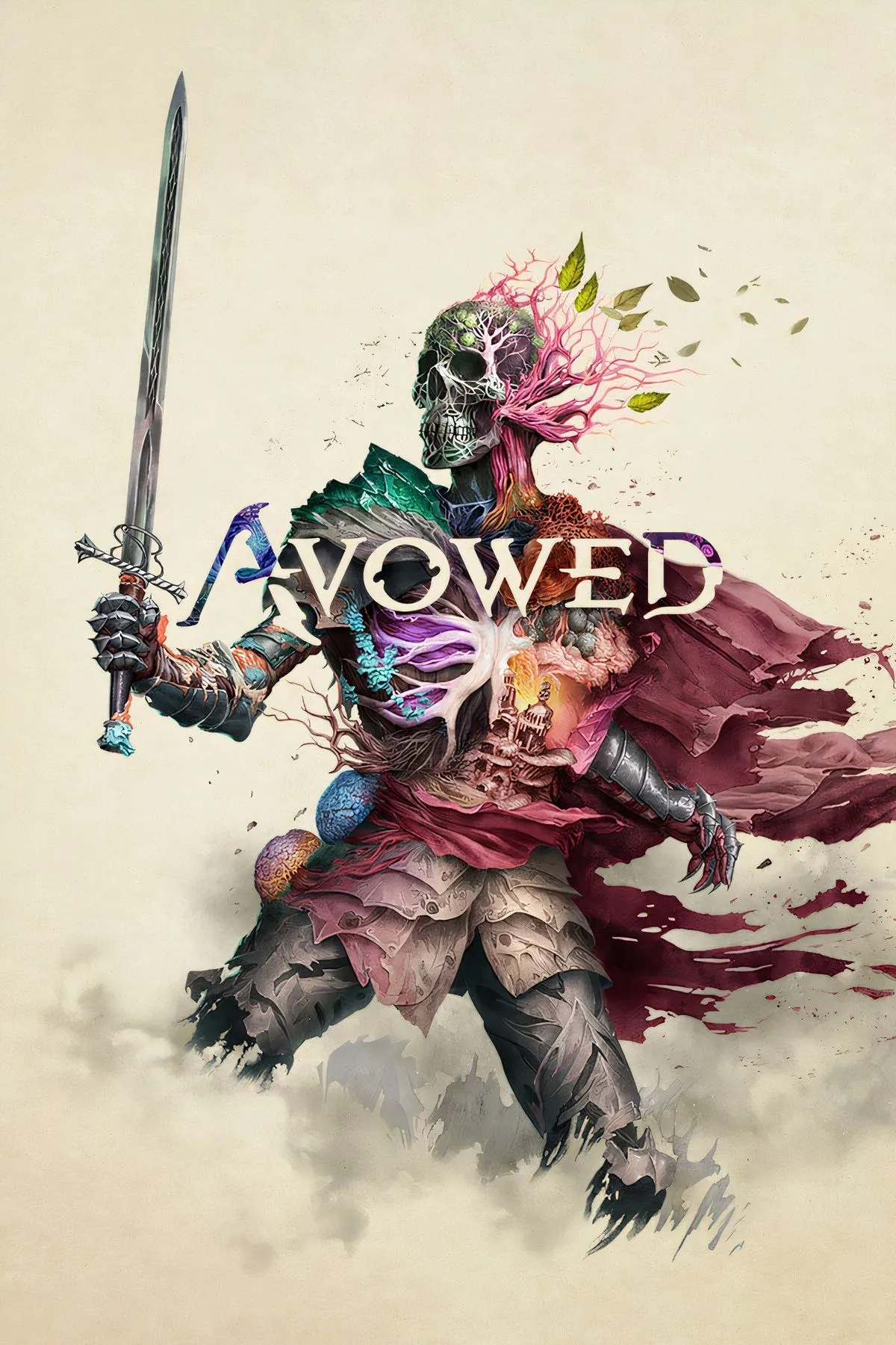 Hình ảnh bìa chính thức của game Avowed