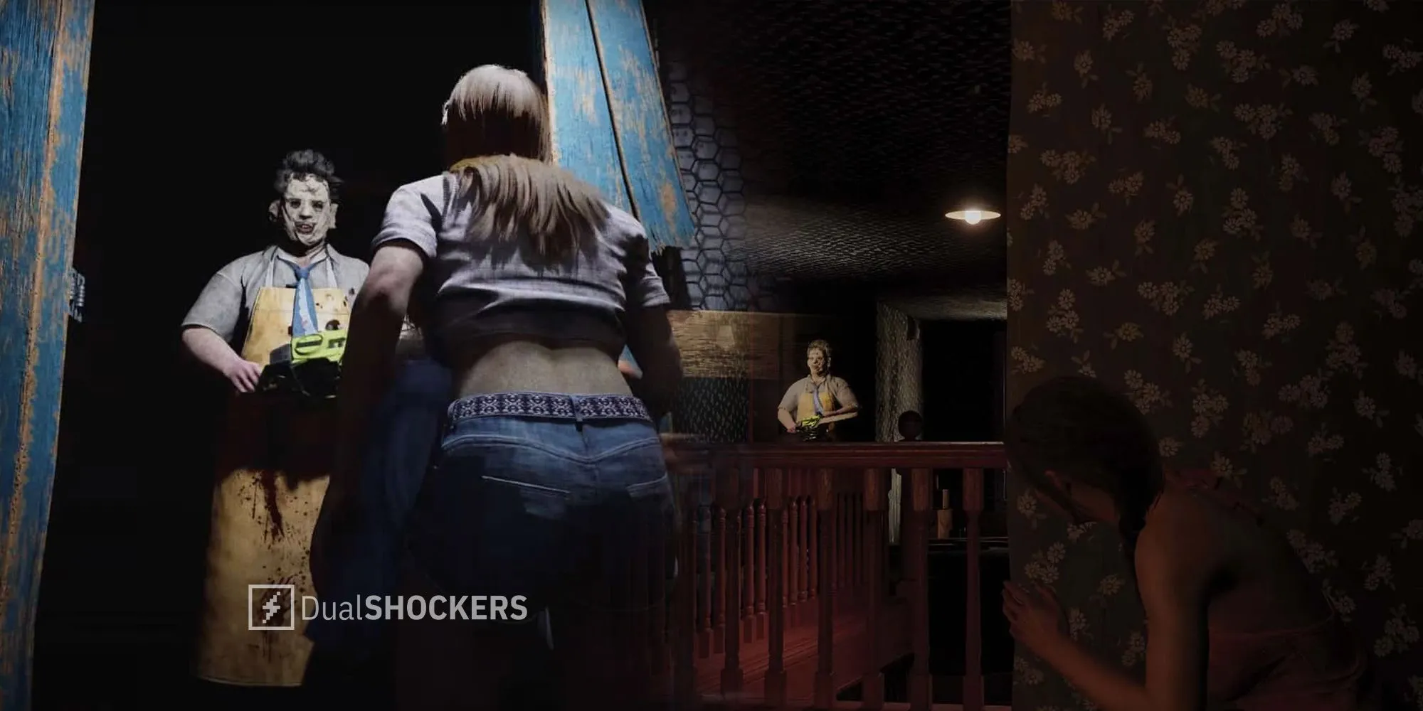 Hình ảnh gameplay game kinh dị sinh tồn The Texas Chain Saw Massacre