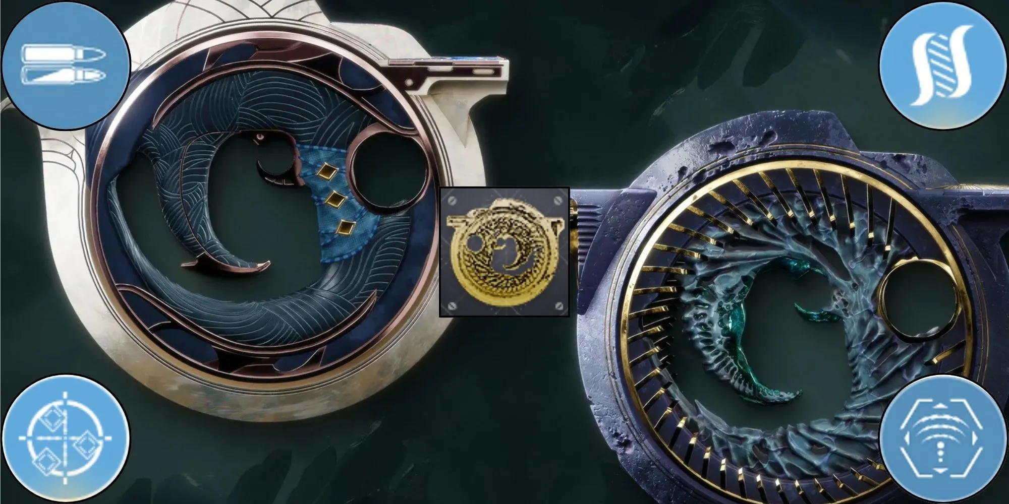 Hình ảnh minh họa liên quan vũ khí Exotic Barrow-Dyad Destiny 2