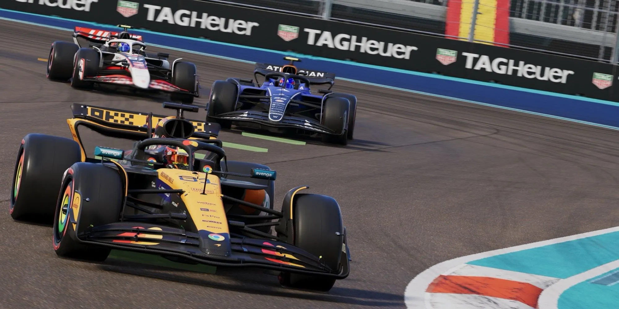 Hình ảnh Oscar Piastri trong game F1 25, tay đua McLaren gây tranh cãi về xếp hạng