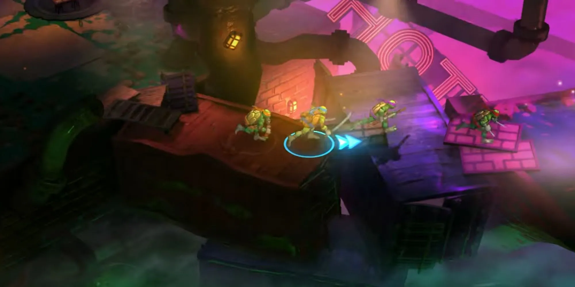Hình ảnh Splash art các Ninja Rùa trong game Roguelike Splintered Fate