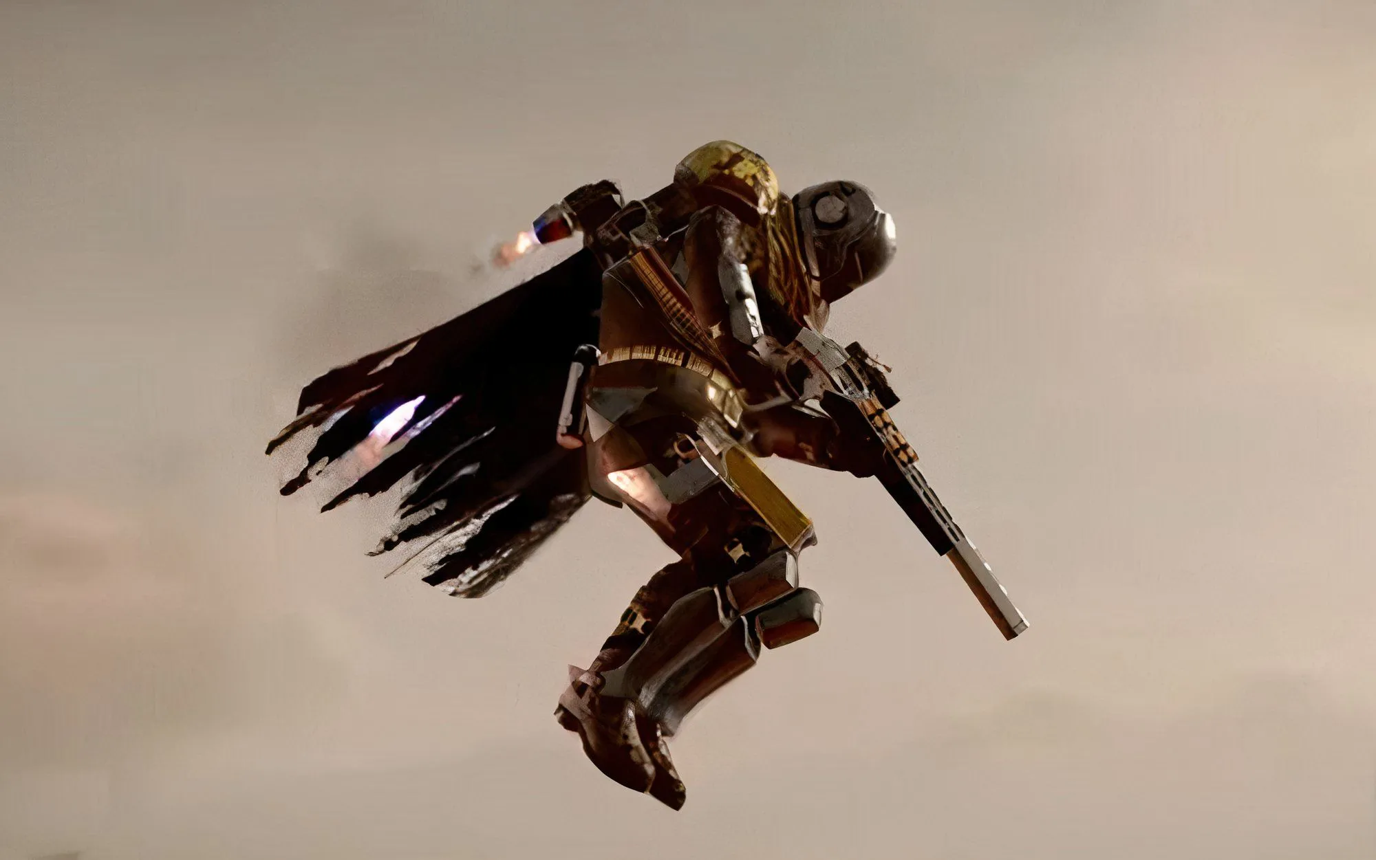 Hình ảnh trong game Helldivers 2: Chiến binh đang chuẩn bị tác chiến.