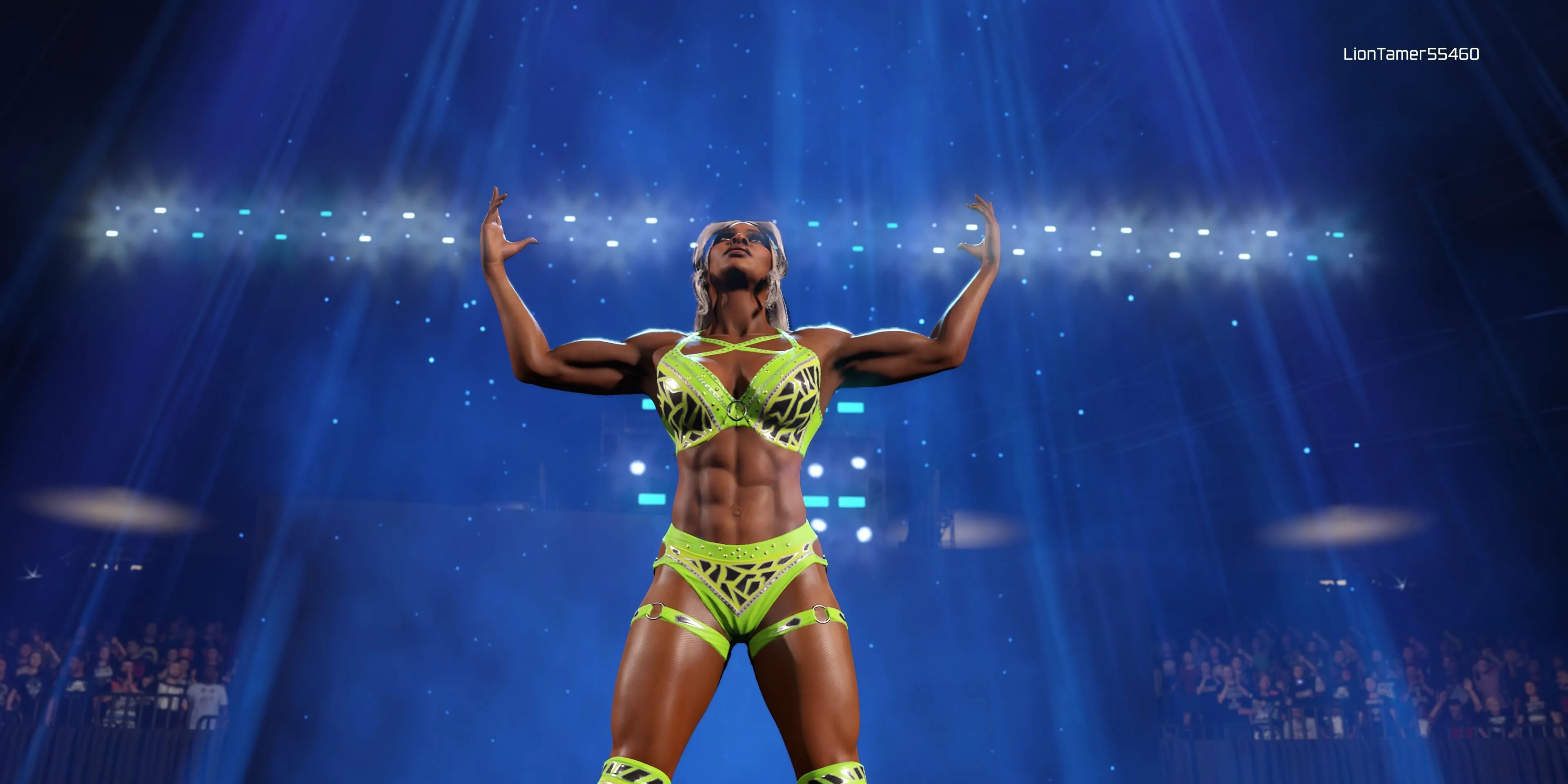Jade Cargill, ngôi sao mới nổi, xuất hiện đầy ấn tượng trong WWE 2K25