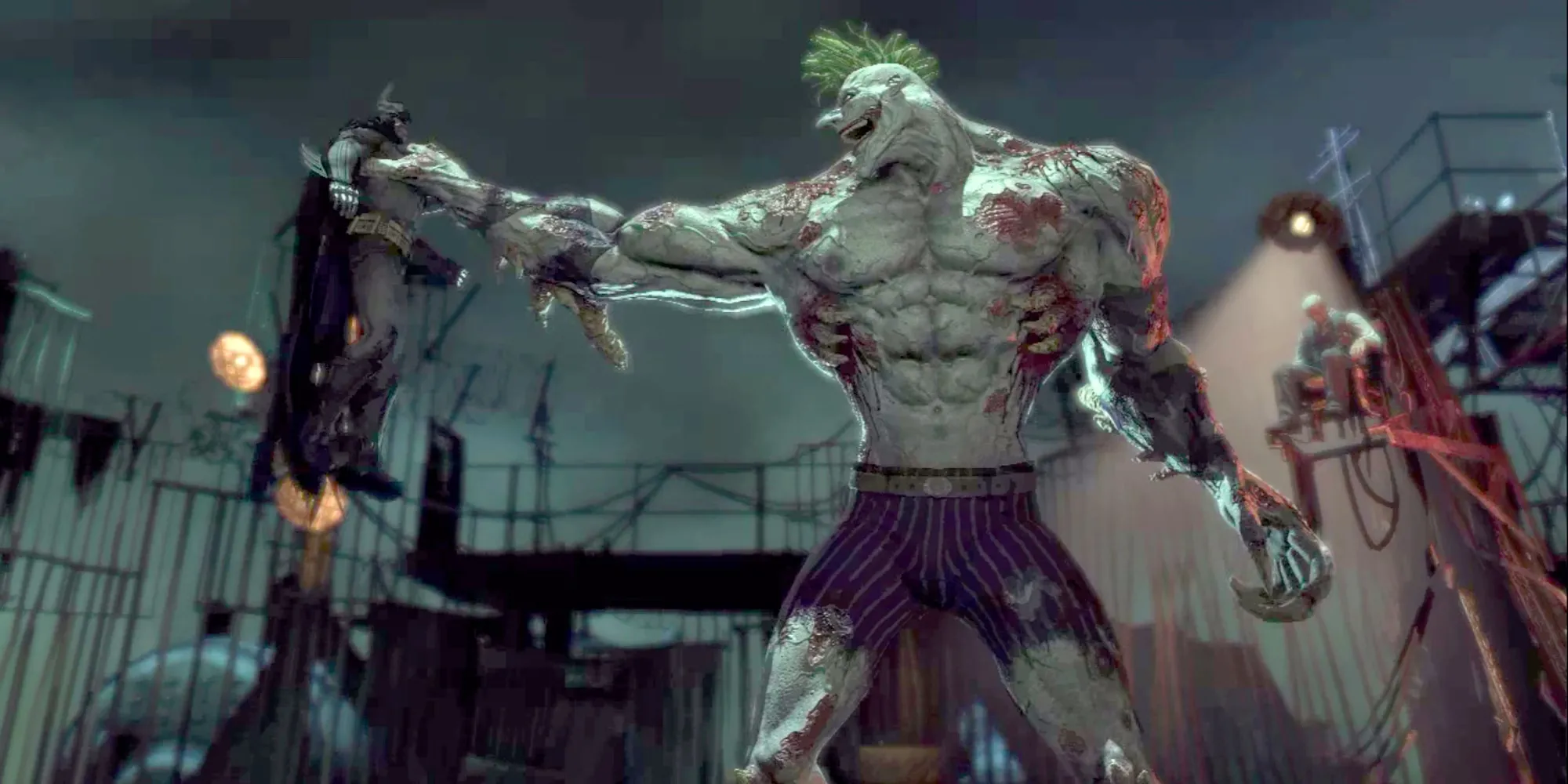 Joker biến đổi thành trùm cuối trong Batman: Arkham Asylum, một trận chiến gây nhiều tranh cãi