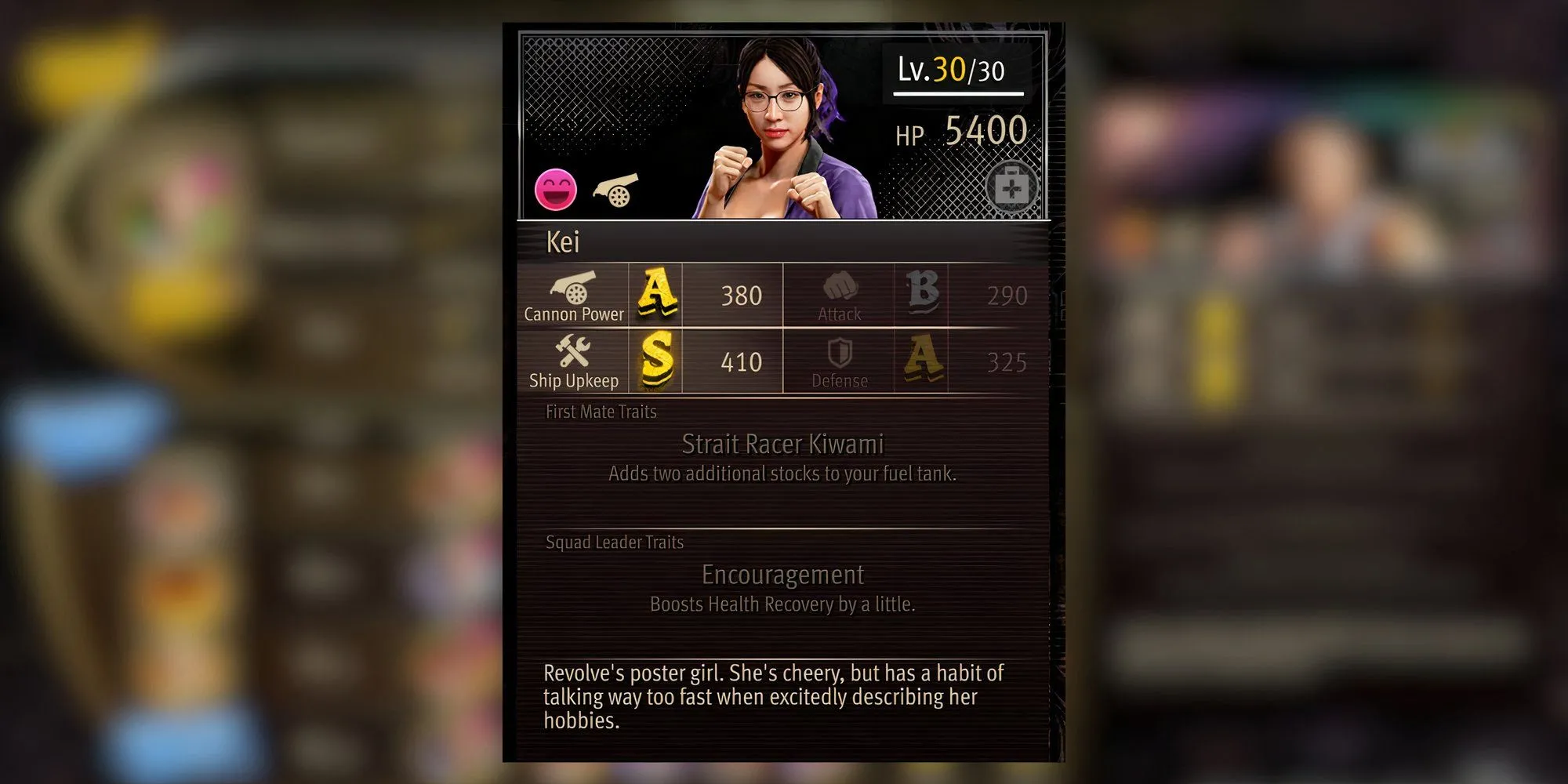 Kei, nữ thuyền viên cá tính trong Like a Dragon Pirate Yakuza đang tạo dáng tự tin
