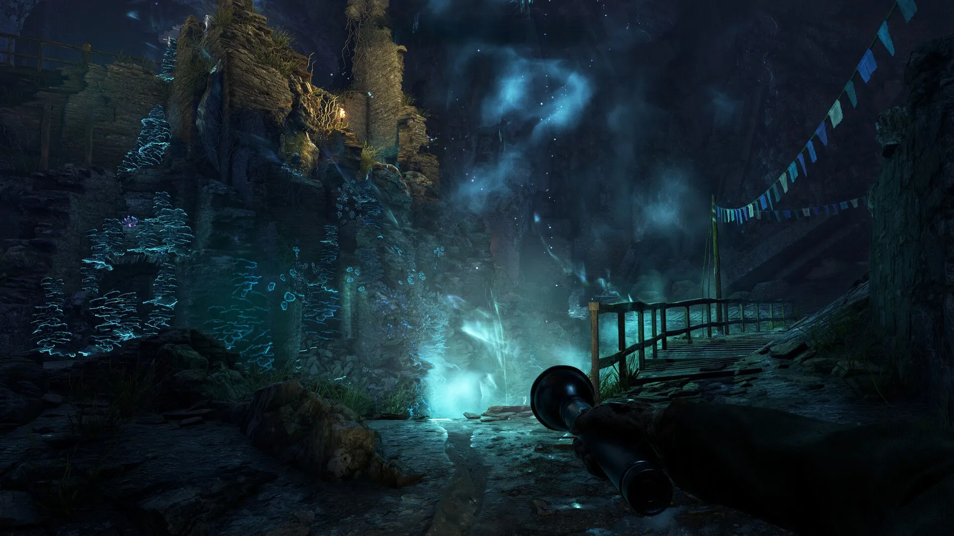 Khám phá khu vực tối tăm và nguy hiểm trong game Atomfall