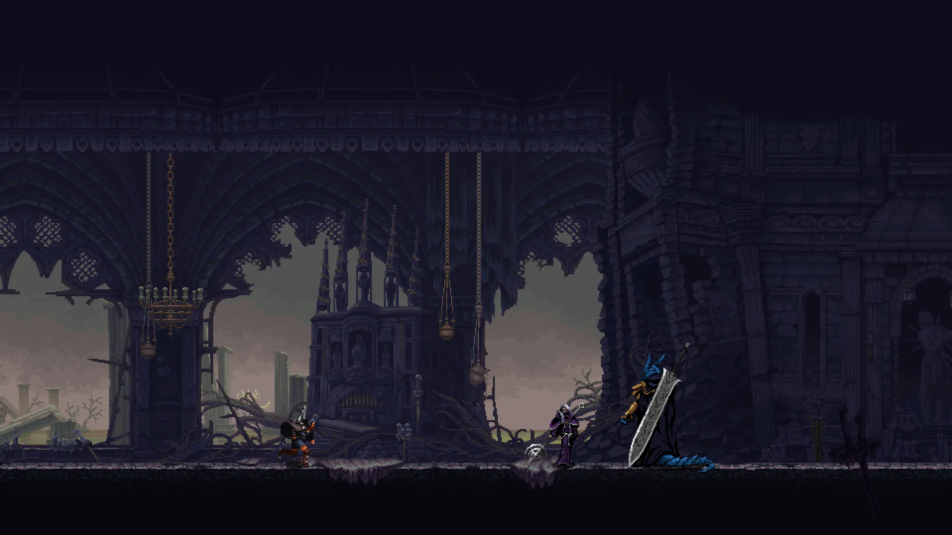 Khám phá môi trường game Dragon Is Dead với đồ họa 2D ấn tượng và thiết kế màn chơi.