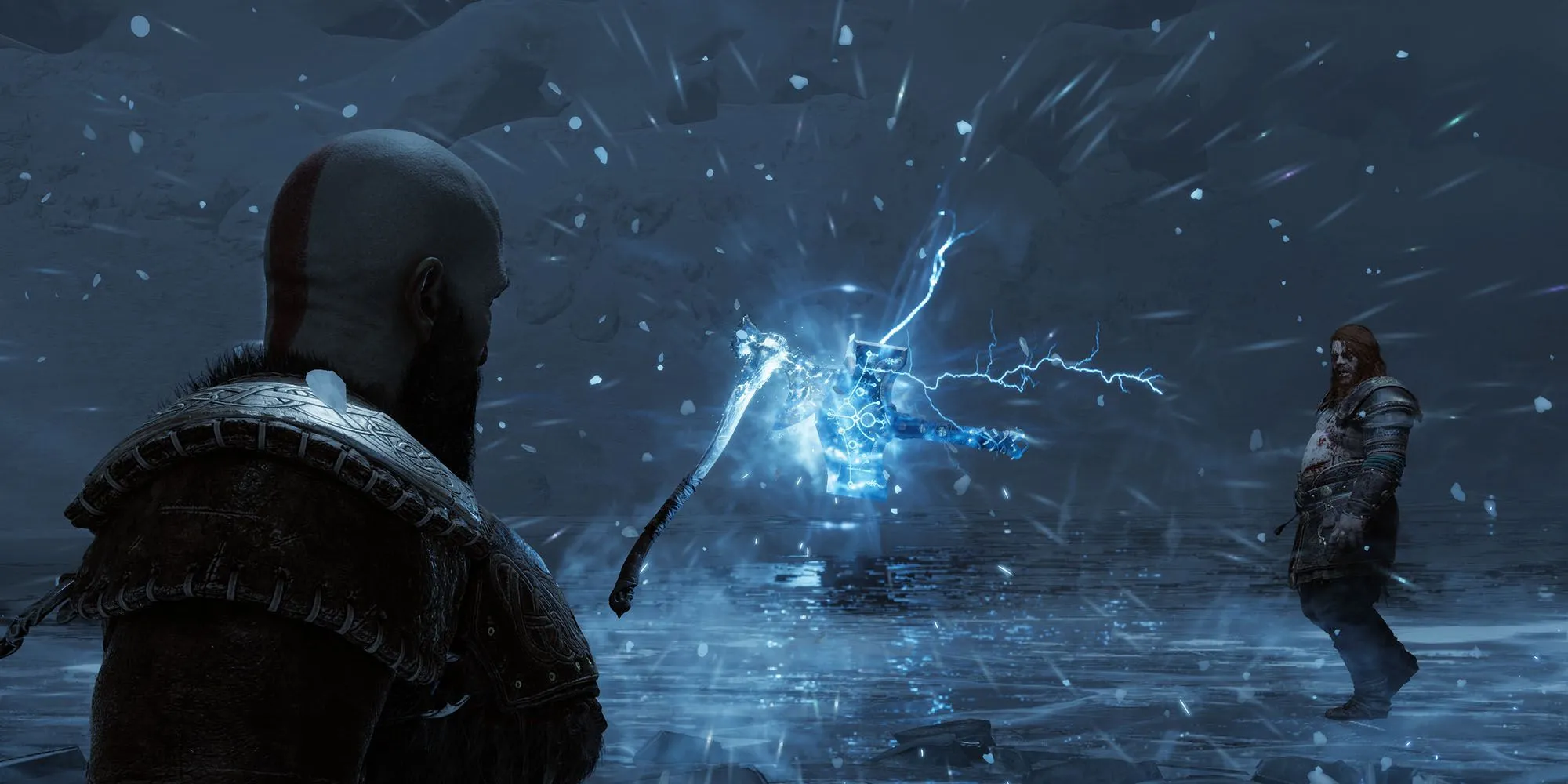 Kratos và Atreus đối mặt với hiểm nguy trong God of War Ragnarök
